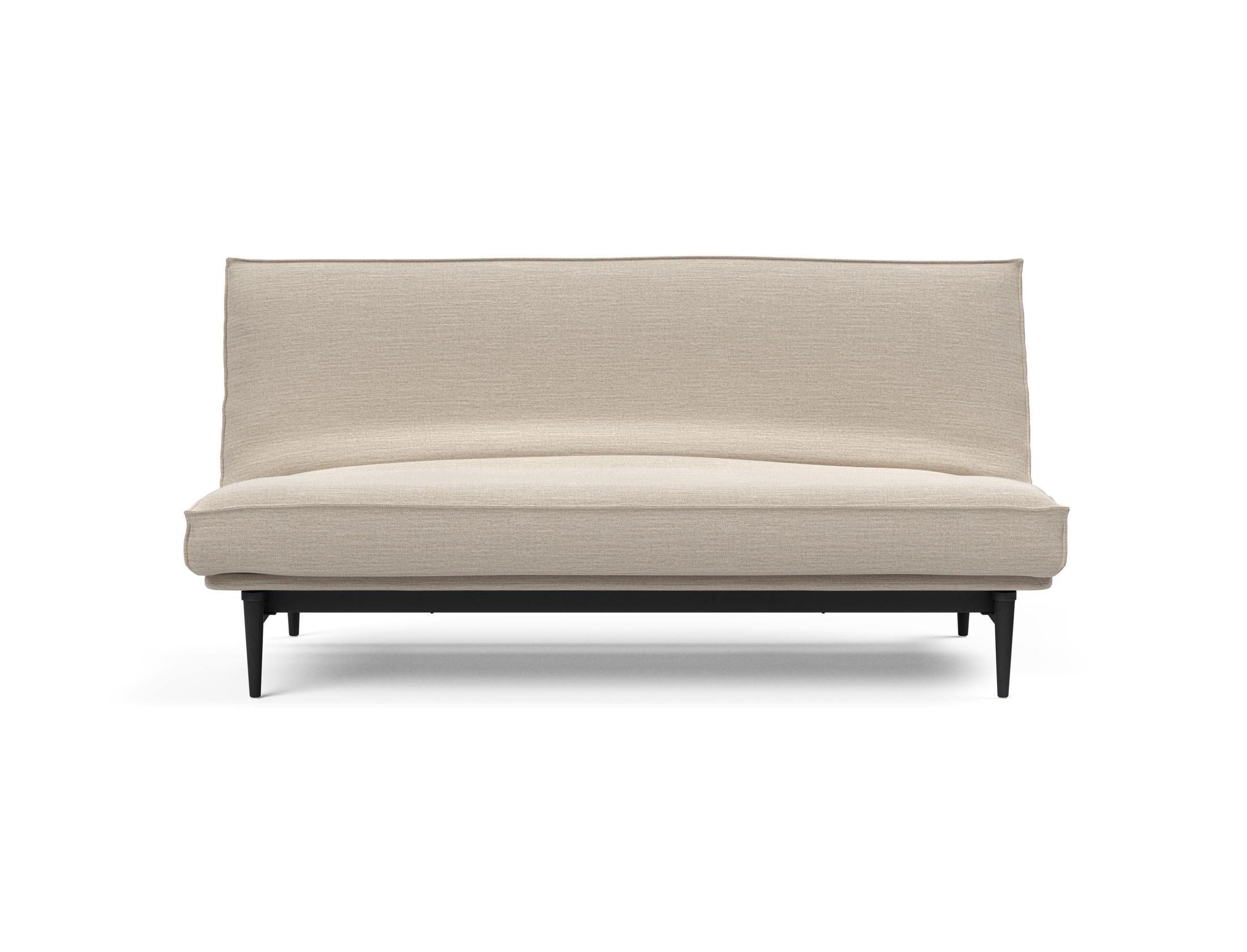 Elegantes Colpus Bettsofa in schwarzer Eiche, kombiniert modernes Design mit praktischer Funktionalität für vielseitige Wohnräume.