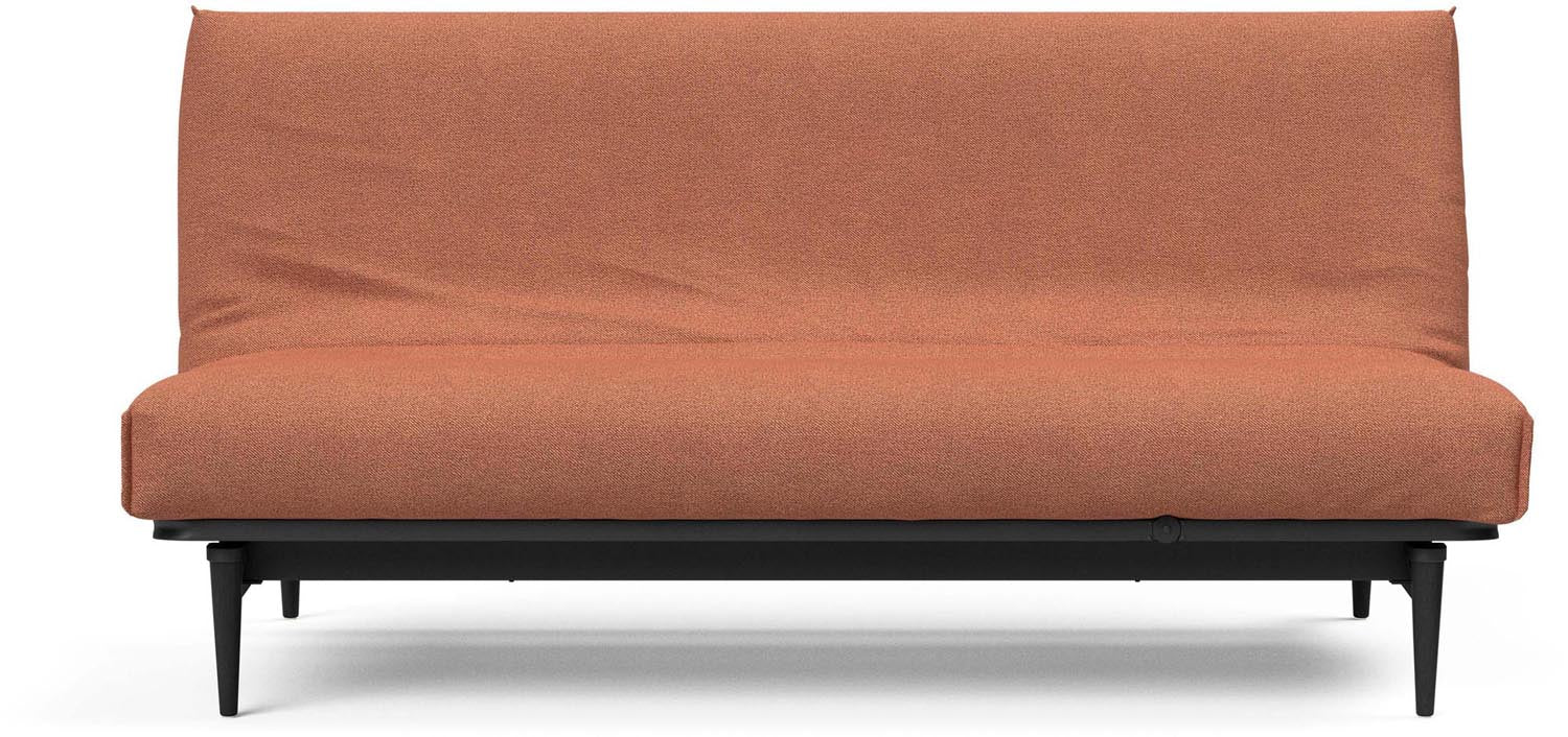 Erleben Sie das elegante Colpus Bettsofa 140 Nordic Cover in schwarzer Eiche von Innovation Living – perfekt für modernes Wohnen und vielseitige Nutzung.