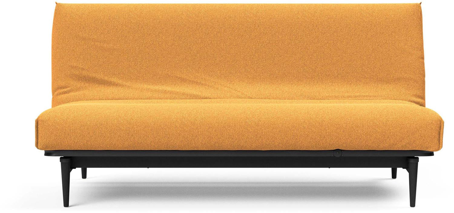 Erleben Sie das elegante Colpus Bettsofa 140 Nordic Cover in schwarzer Eiche von Innovation Living – perfekt für modernes Wohnen und vielseitige Nutzung.