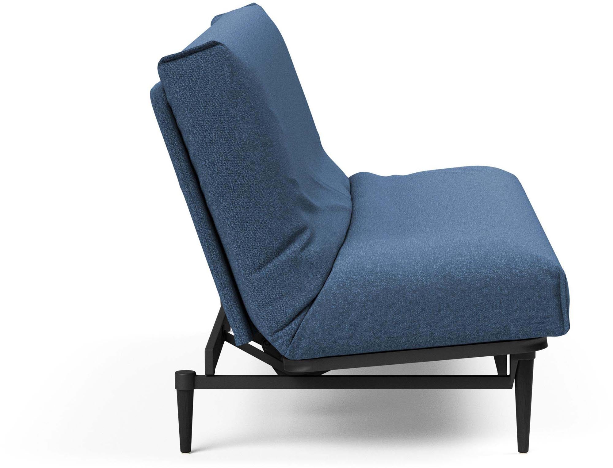 Erleben Sie das elegante Colpus Bettsofa 140 Nordic Cover in schwarzer Eiche von Innovation Living – perfekt für modernes Wohnen und vielseitige Nutzung.