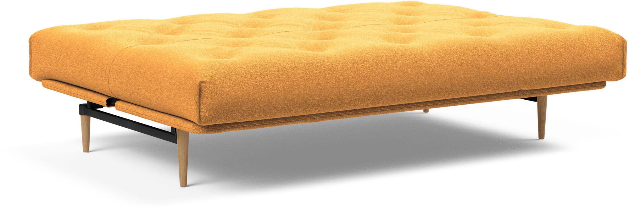 Erleben Sie das stilvolle Colpus Bettsofa 140 Nordic Classic von Innovation Living – ideal für zeitgemässe Räume und vielseitige Schlafmöglichkeiten.