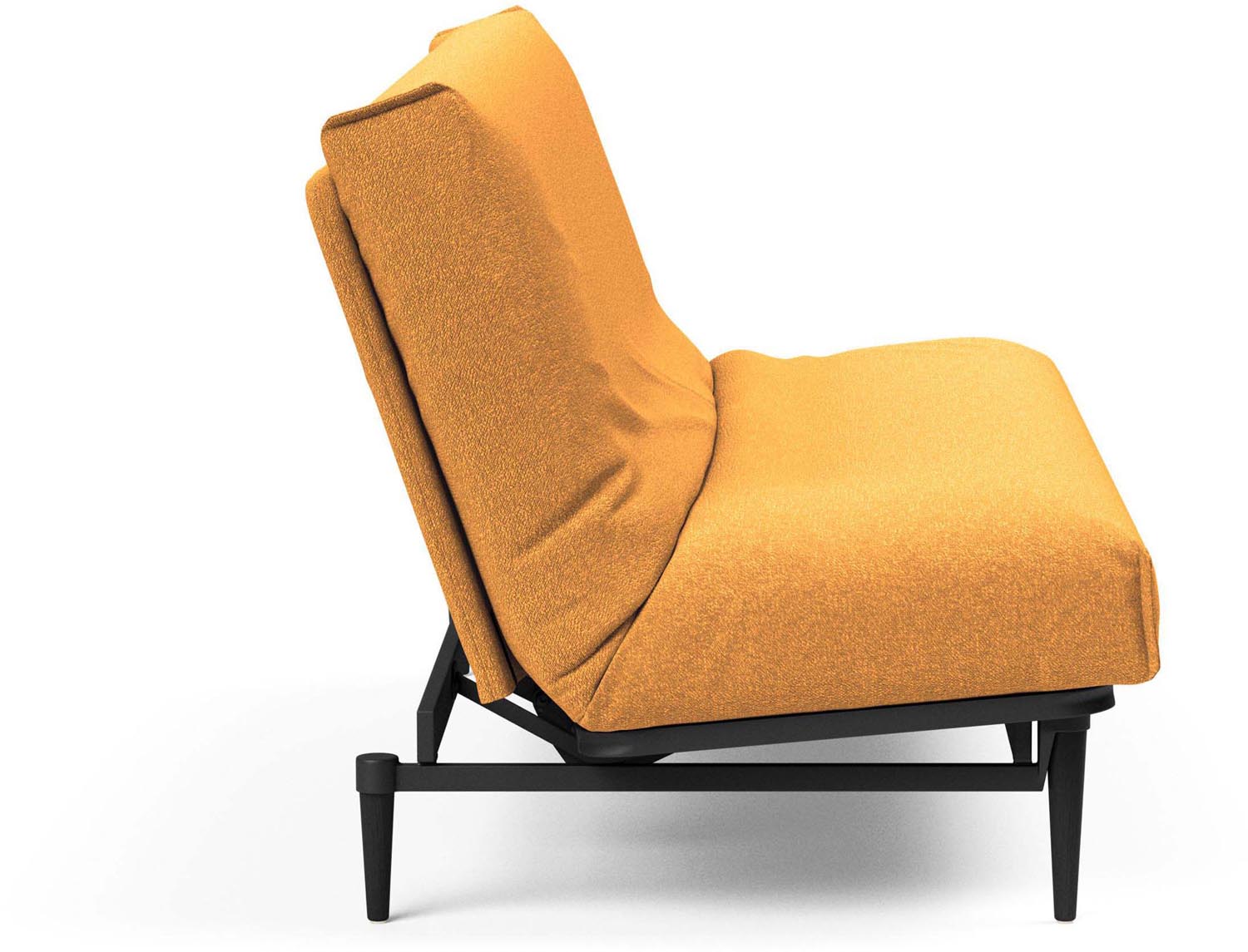 Erleben Sie das elegante Colpus Bettsofa 140 mit Nordic Cover und schwarzer Eiche von Innovation Living – perfekt für modernes Wohnen und flexible Nutzung.