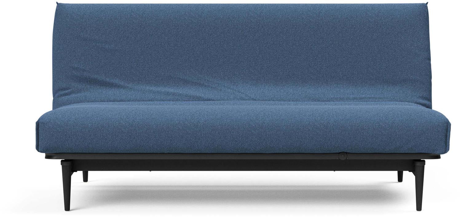 Erleben Sie das elegante Colpus Bettsofa 140 mit Nordic Cover und schwarzer Eiche von Innovation Living – perfekt für modernes Wohnen und flexible Nutzung.