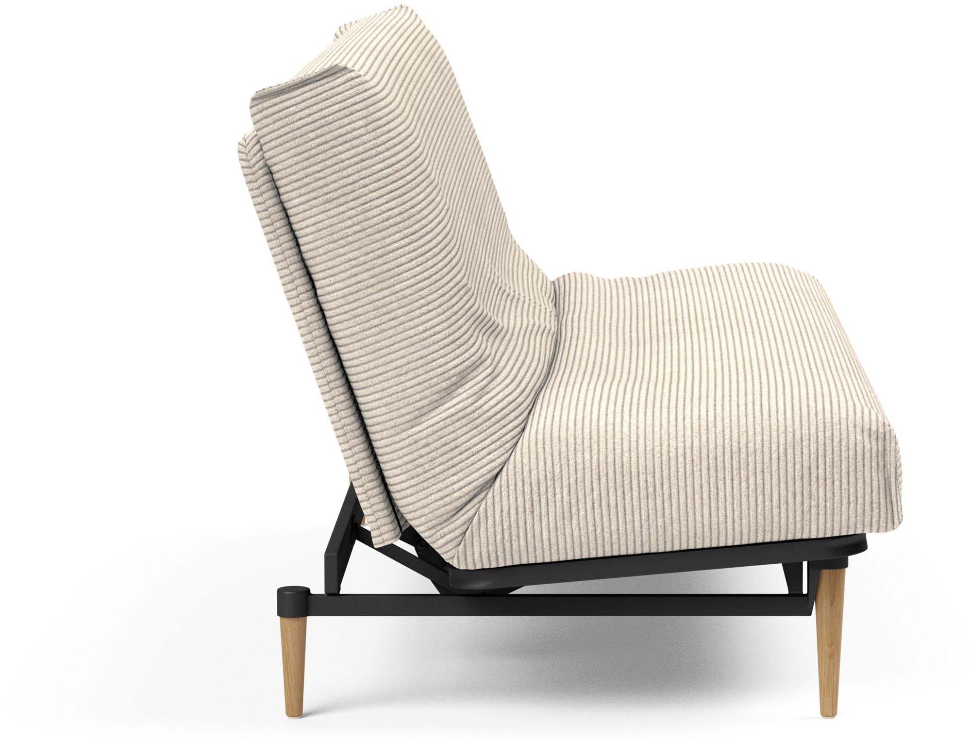 Entdecken Sie das Colpus Bettsofa 140 Nordic Cover Spring von Innovation Living – stilvolles skandinavisches Design trifft auf höchsten Schlafkomfort.