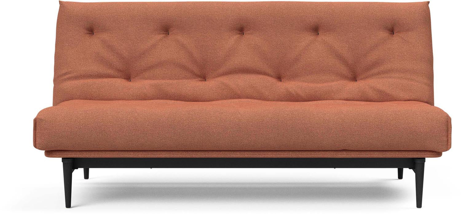 Erleben Sie das elegante Colpus Bettsofa 140 in Nordic Eiche schwarz – ideal für modernes Wohnen und entspannende Schlafmomente.