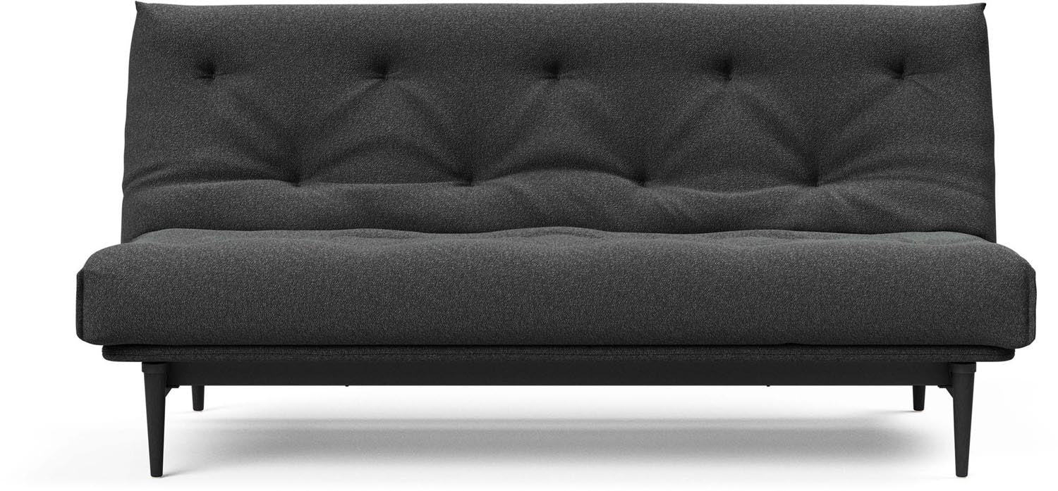 Erleben Sie das elegante Colpus Bettsofa 140 in Nordic Eiche schwarz – ideal für modernes Wohnen und entspannende Schlafmomente.
