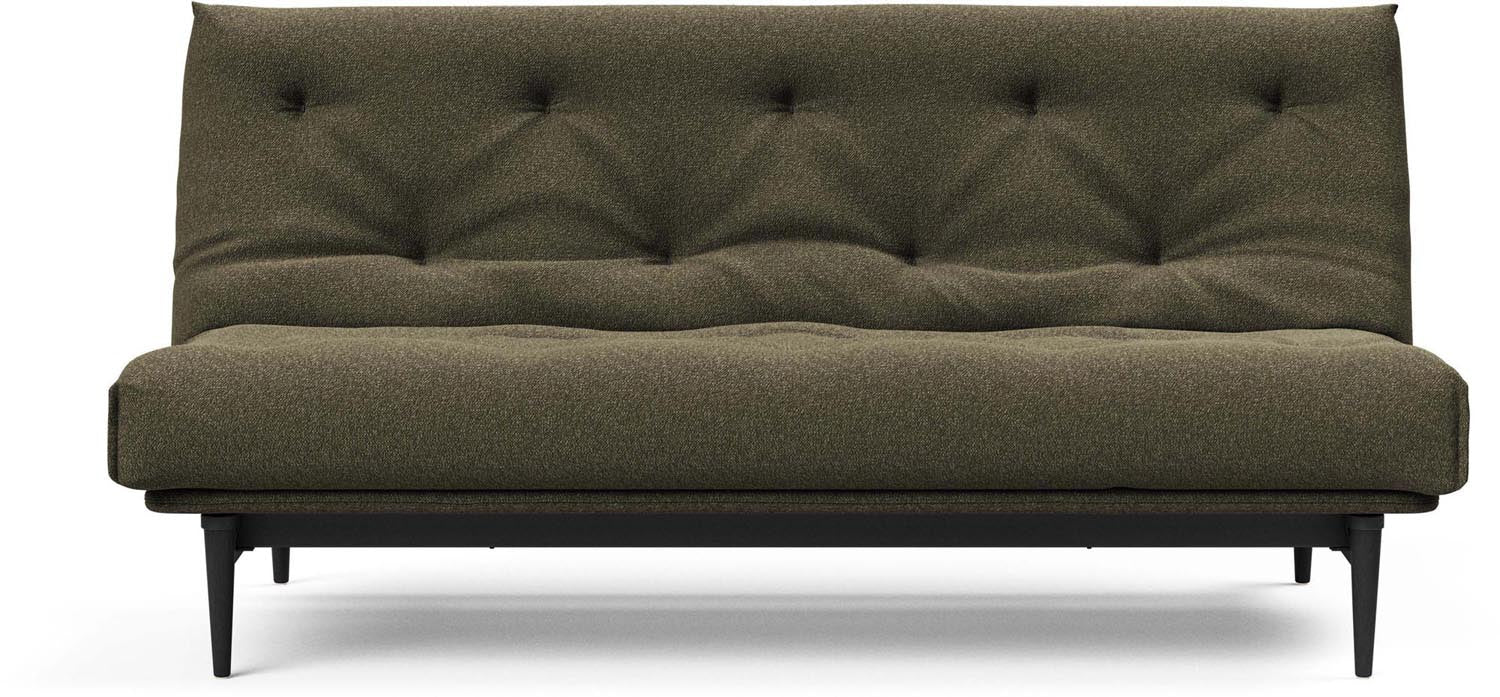 Erleben Sie das elegante Colpus Bettsofa 140 in Nordic Eiche schwarz – ideal für modernes Wohnen und entspannende Schlafmomente.