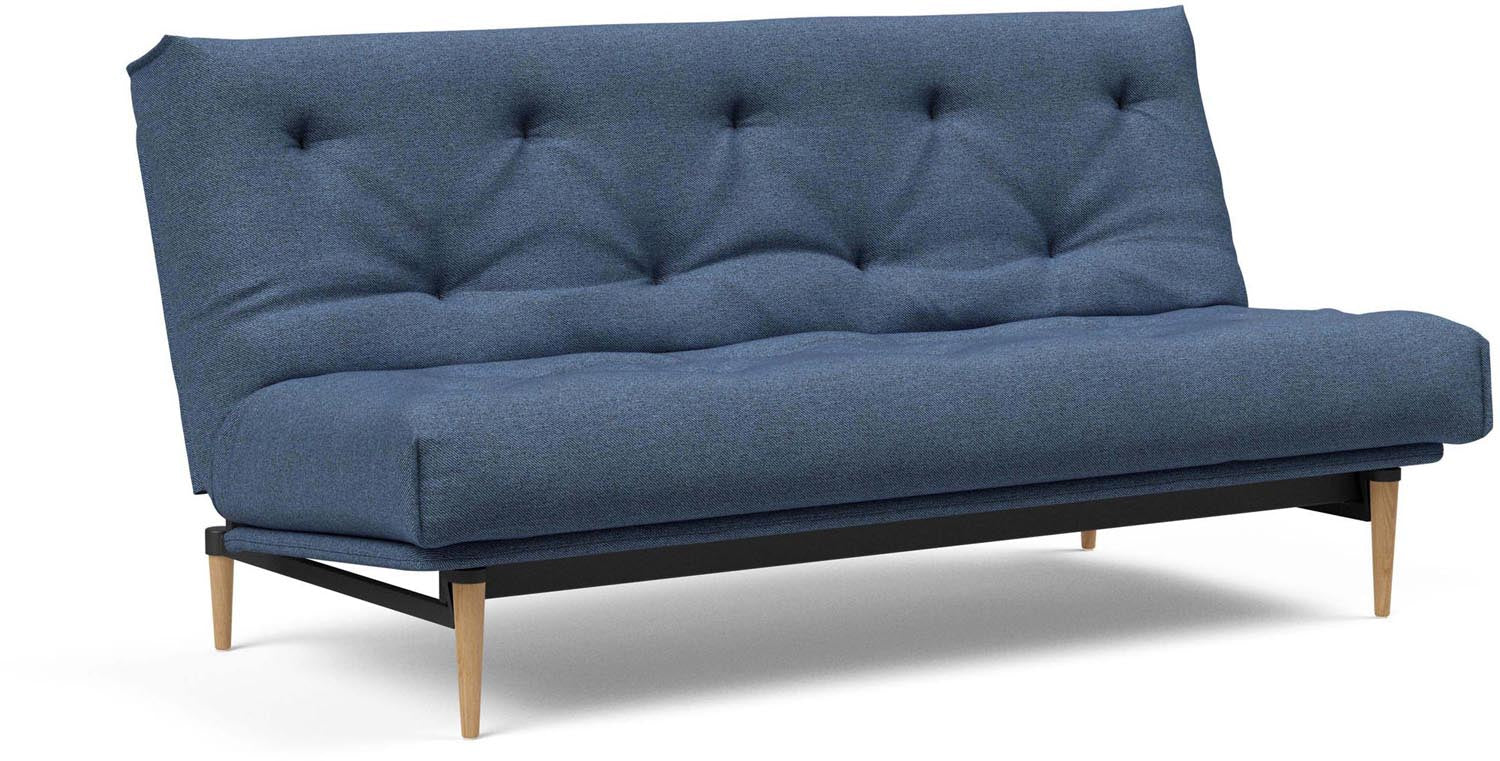 Entdecken Sie das Colpus Bettsofa 140 Nordic Latex von Innovation Living – eine perfekte Kombination aus modernem Stil und erstklassigem Schlafkomfort.