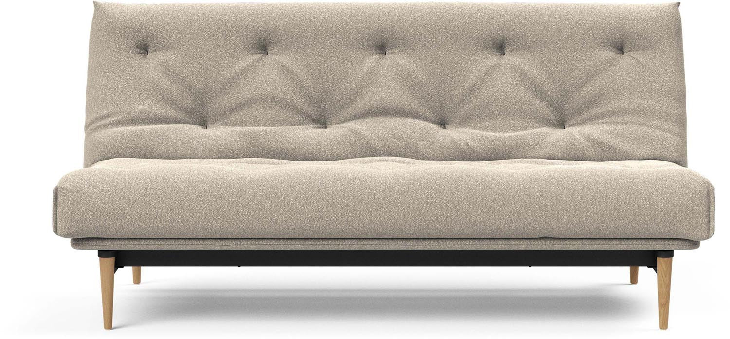 Erleben Sie das Colpus Bettsofa 140 Nordic Latex von Innovation Living – stilvolles Design trifft auf hohen Schlafkomfort für Ihr Zuhause.
