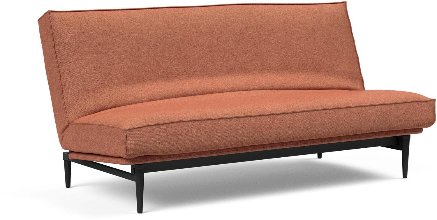 Erleben Sie das stilvolle Colpus Bettsofa 140 Sharp Plus in eleganter schwarzer Eiche von Innovation Living – ideal für jeden Raum und multifunktional.