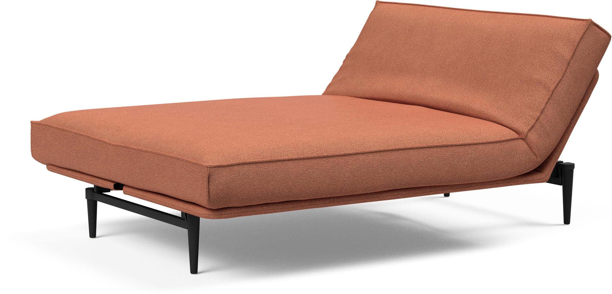Erleben Sie das stilvolle Colpus Bettsofa 140 Sharp Plus in eleganter schwarzer Eiche von Innovation Living – ideal für jeden Wohnraum.