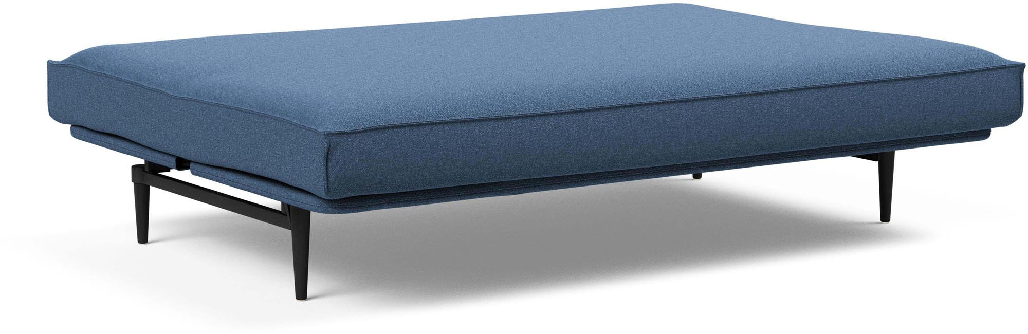Erleben Sie das Colpus Bettsofa 140 Sharp Plus Cover in stilvollem Schwarz – die ideale Kombination aus Funktionalität und modernem Design für jeden Raum.