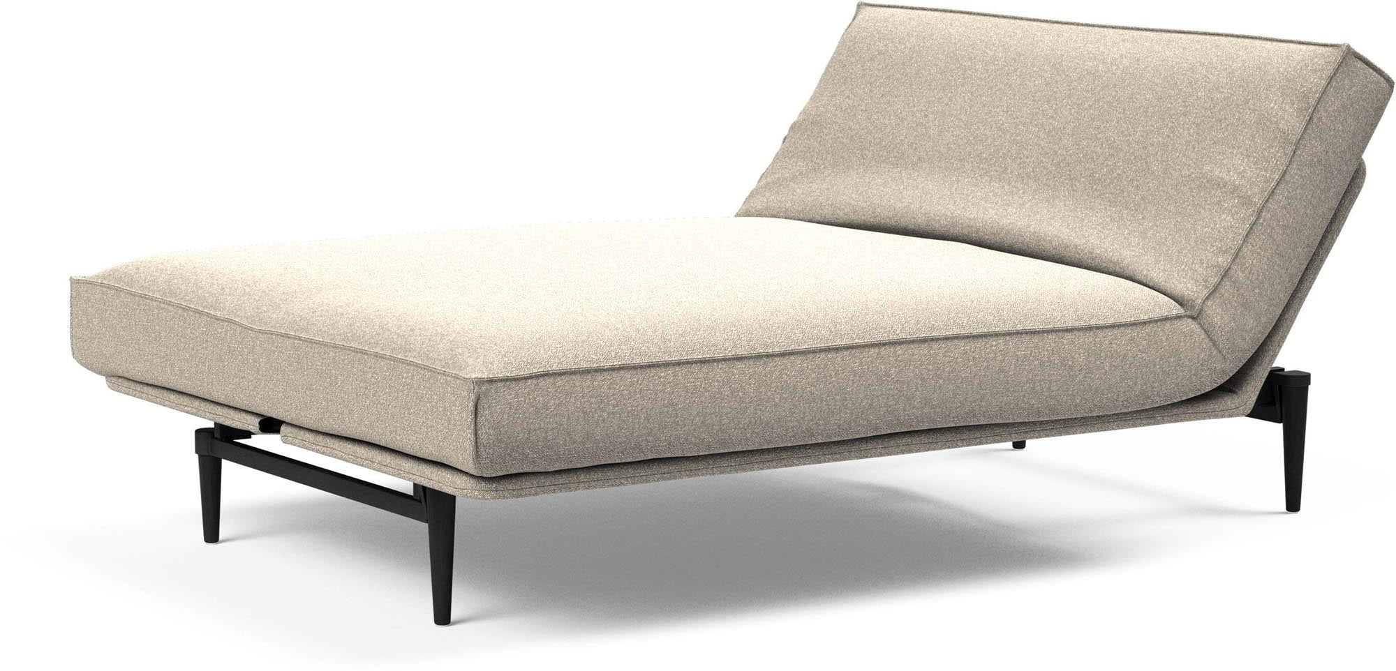 Erleben Sie das stilvolle Colpus Bettsofa 140 Sharp Plus in eleganter schwarzer Eiche von Innovation Living – ideal für jeden Raum und multifunktional.