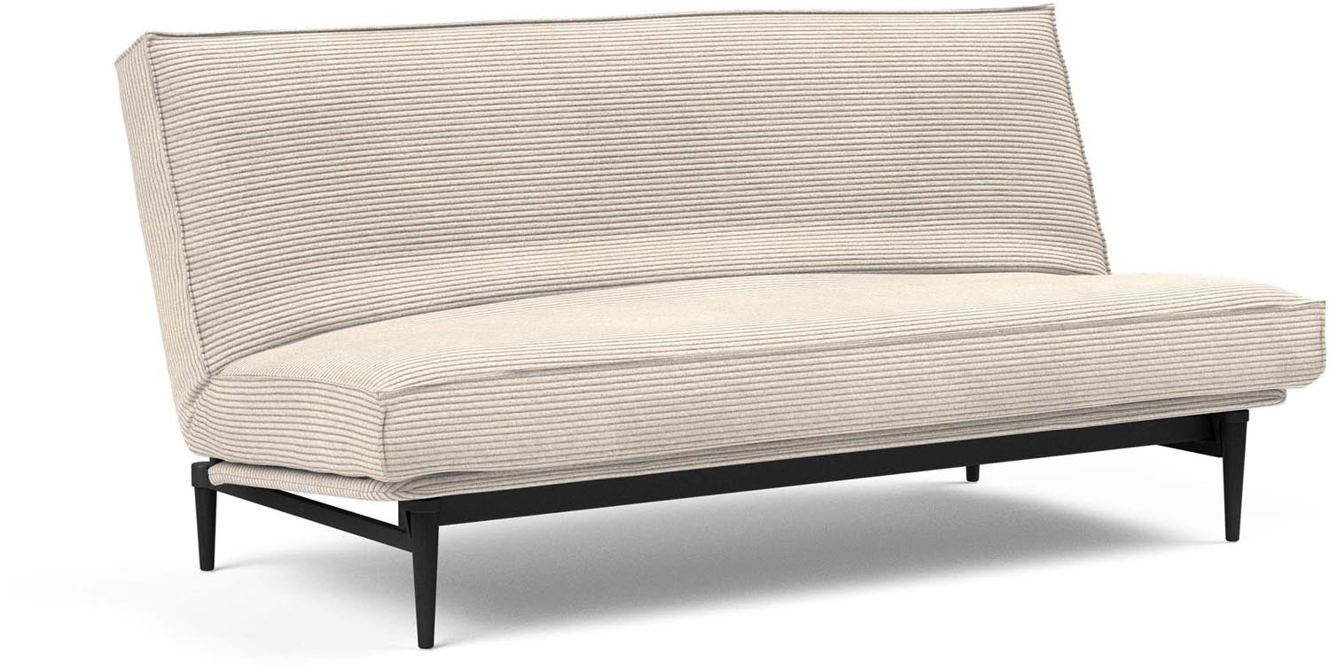 Erleben Sie das stilvolle Colpus Bettsofa 140 Sharp Plus in eleganter schwarzer Eiche von Innovation Living – ideal für jeden Raum und multifunktional.