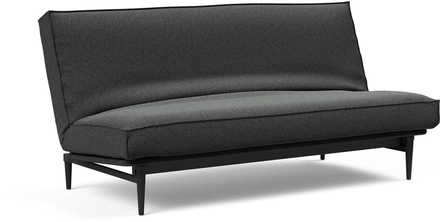 Erleben Sie das Colpus Bettsofa 140 Sharp Plus Cover in stilvollem Eiche schwarz. Perfekt für jeden Raum, bietet es Komfort und Eleganz.