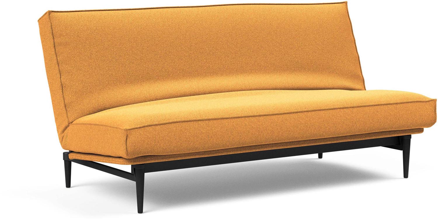 Erleben Sie das Colpus Bettsofa 140 Sharp Plus Cover in stilvollem Eiche schwarz. Perfekt für jeden Raum, bietet es Komfort und Eleganz.