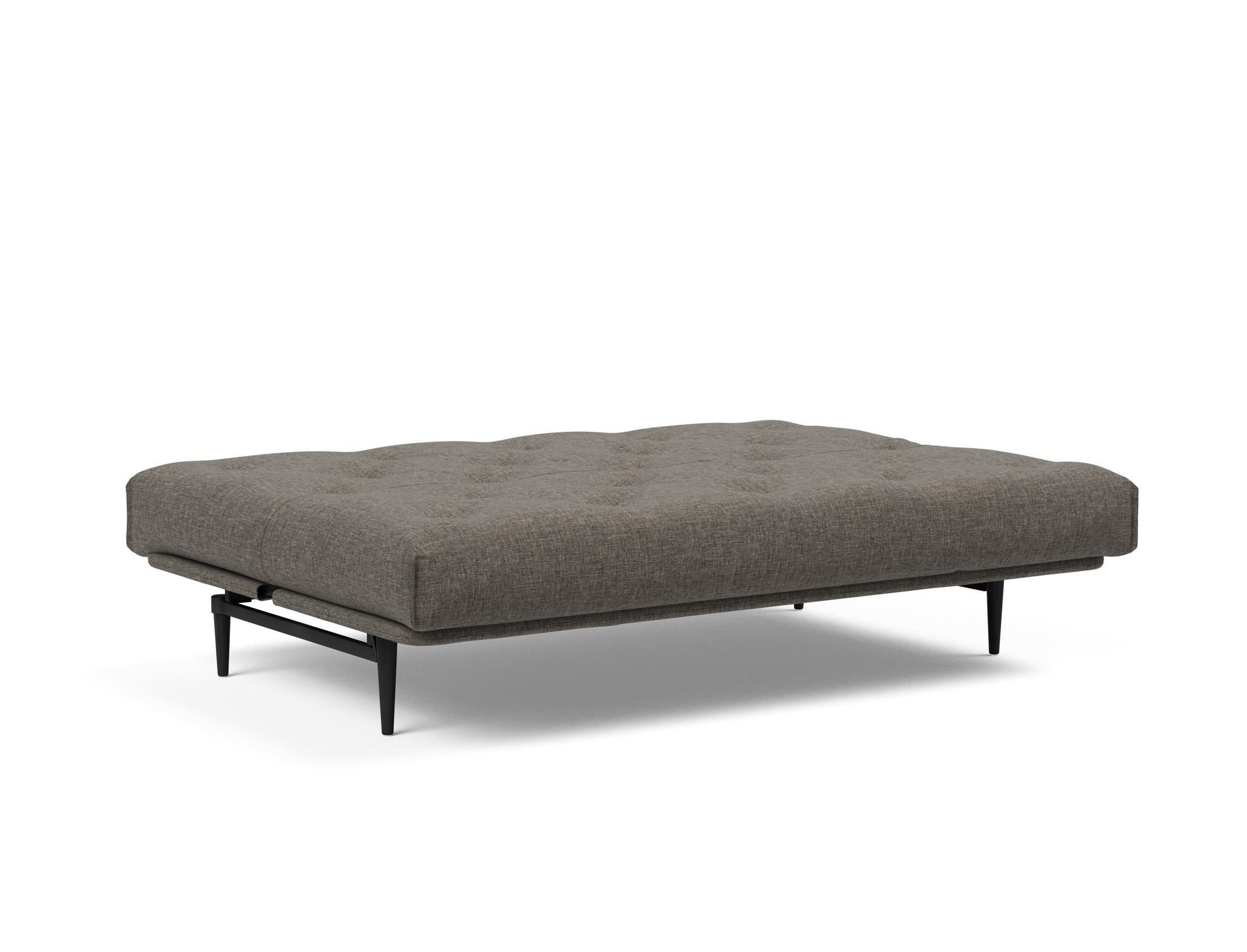 Entdecken Sie das Colpus Bettsofa 140 in Nordic Eiche schwarz – stilvolles Design trifft auf multifunktionalen Komfort für Ihr Zuhause.
