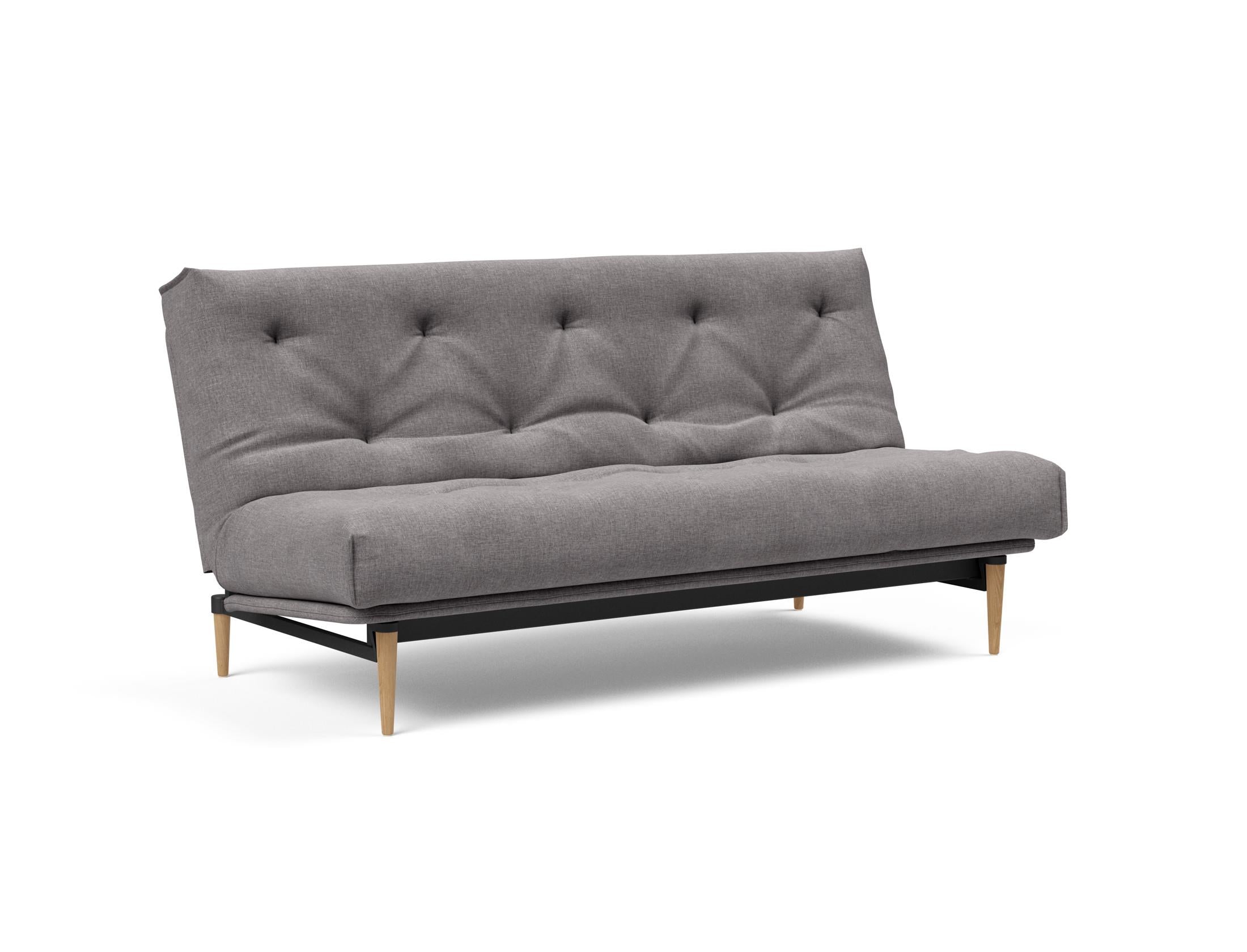 Erleben Sie das Colpus Bettsofa 140 Nordic: Stilvolles Möbelstück mit Soft Spring Matratze und praktischem, abnehmbarem Bezug für höchsten Komfort.