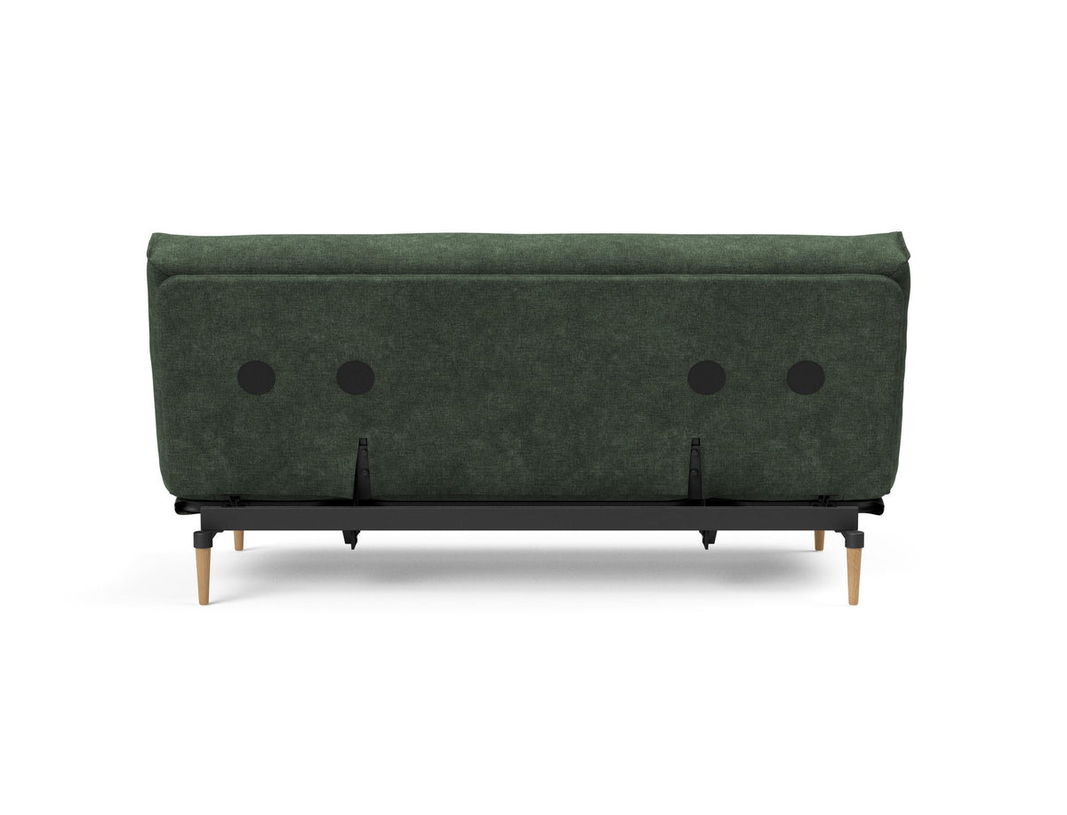 Colpus Bettsofa 140 Nordic mit Gestellbezug Soft Spring in 281 Avella Pine Green präsentiert im Onlineshop von KAQTU Design AG. Bettsofa ist von Innovation Living