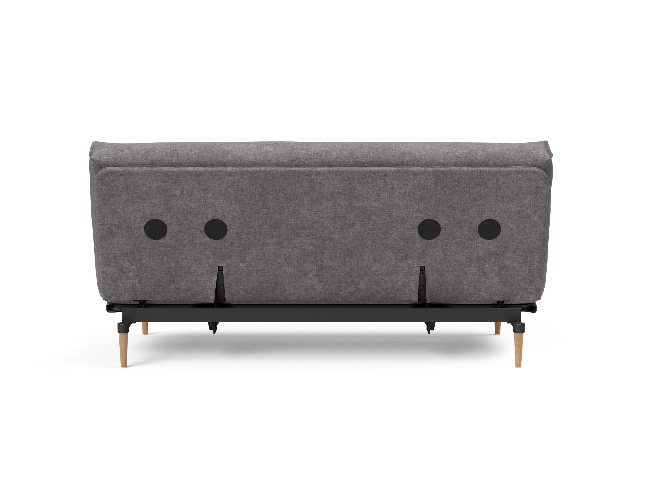 Erleben Sie das Colpus Bettsofa 140 Nordic: Stilvolles Möbelstück mit Soft Spring Matratze und praktischem, abnehmbarem Bezug für höchsten Komfort.