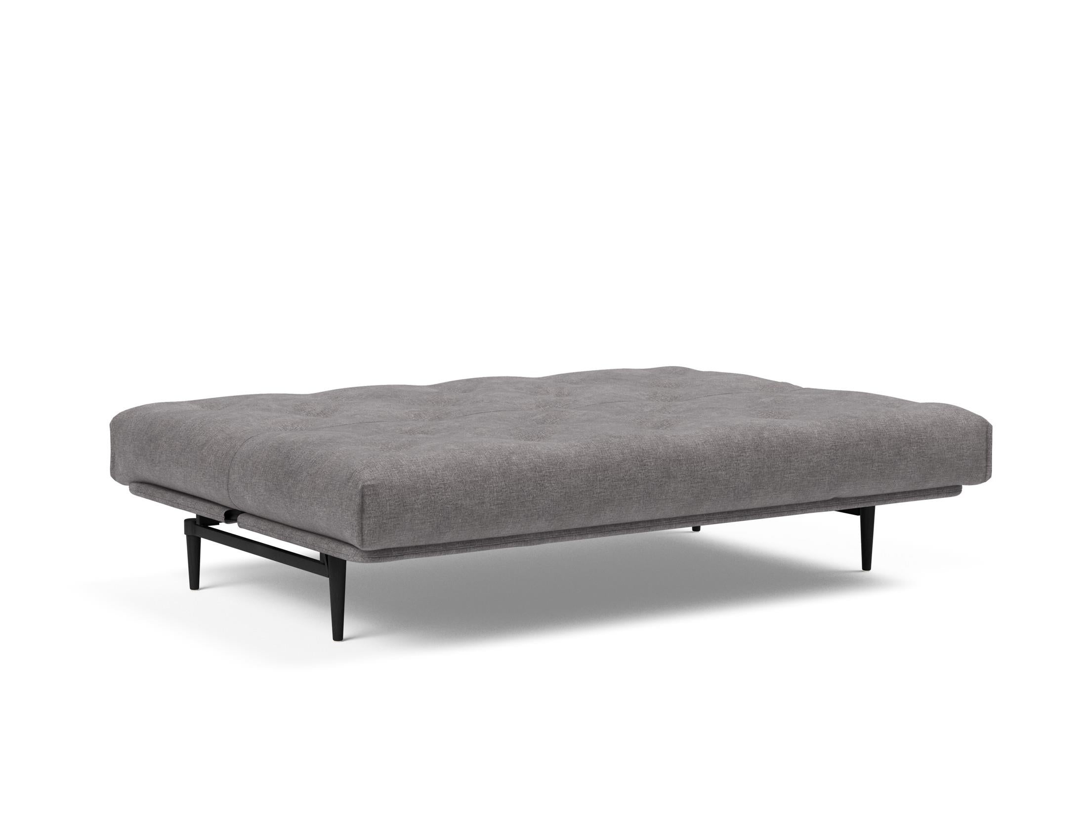Entdecken Sie das Colpus Bettsofa 140 in Nordic Eiche schwarz – stilvolles Design trifft auf multifunktionalen Komfort für Ihr Zuhause.