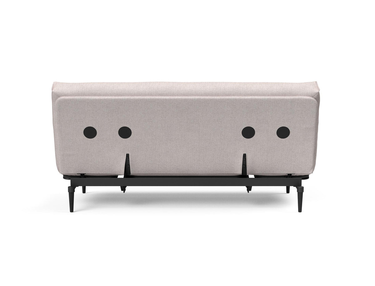 Colpus Bettsofa 140 Nordic Eiche schwarz Soft Spring in 300 Weda Sand präsentiert im Onlineshop von KAQTU Design AG. Bettsofa ist von Innovation Living