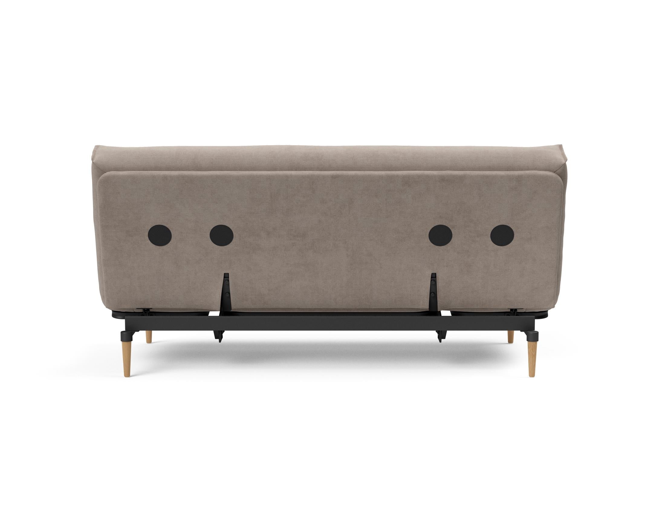 Erleben Sie das Colpus Bettsofa 140 Nordic Soft Spring von Innovation Living – modern, funktional und ideal für gemütliche Schlafmomente.