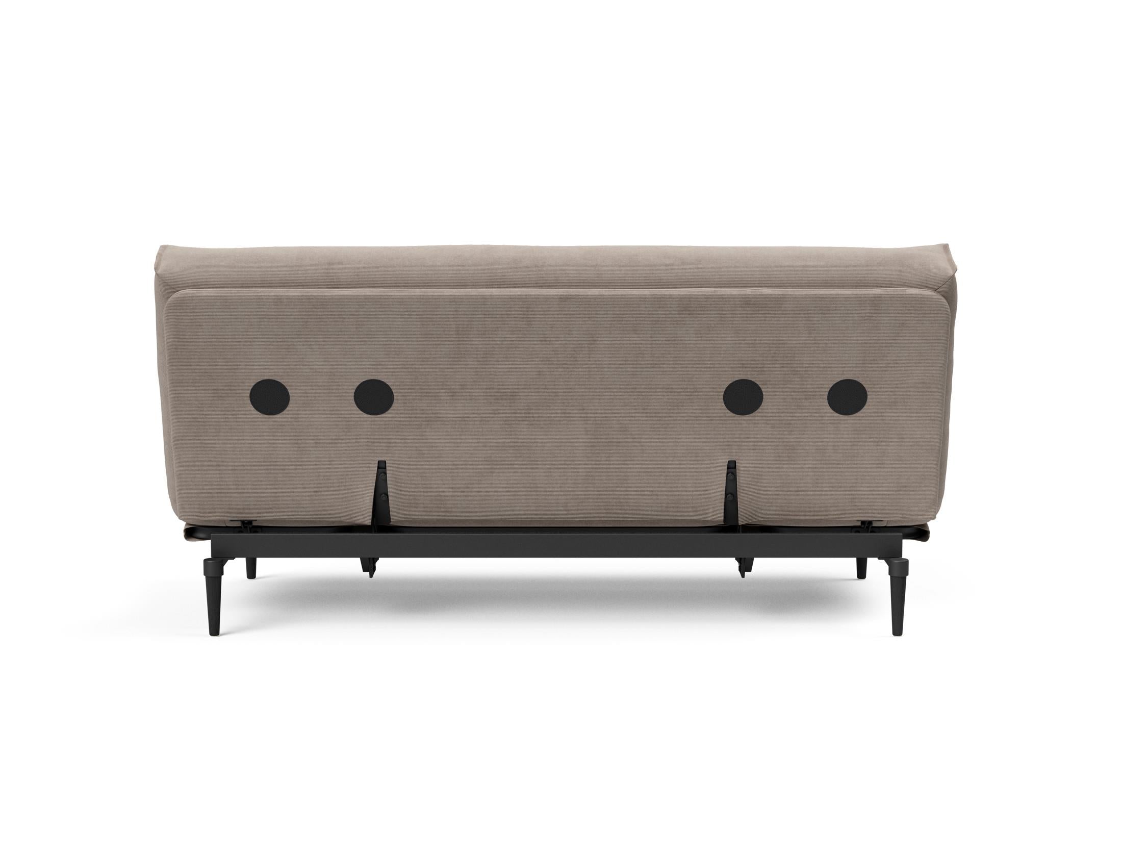 Entdecken Sie das Colpus Bettsofa 140 in Nordic Eiche schwarz – stilvolles Design trifft auf multifunktionalen Komfort für Ihr Zuhause.
