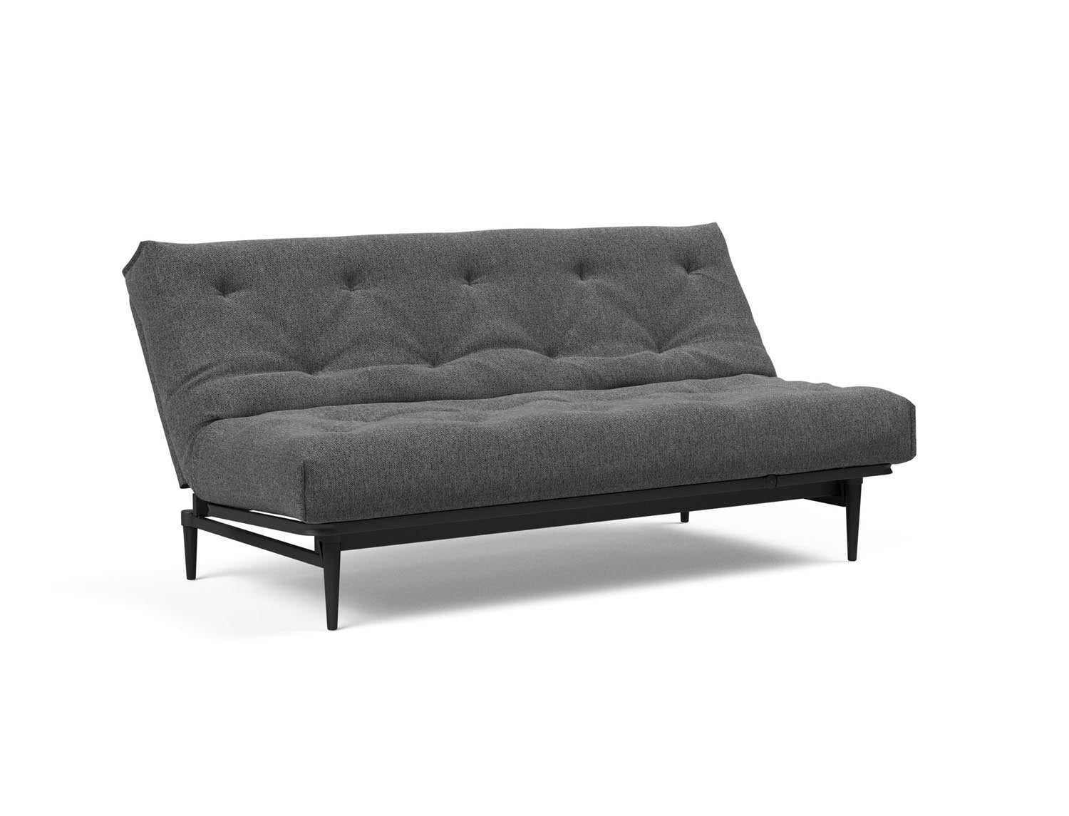 Entdecken Sie das Colpus Bettsofa 140 in Nordic Eiche schwarz von Innovation Living – modernes Design, robuste Bauweise und individuelle Schlaflösungen vereint.