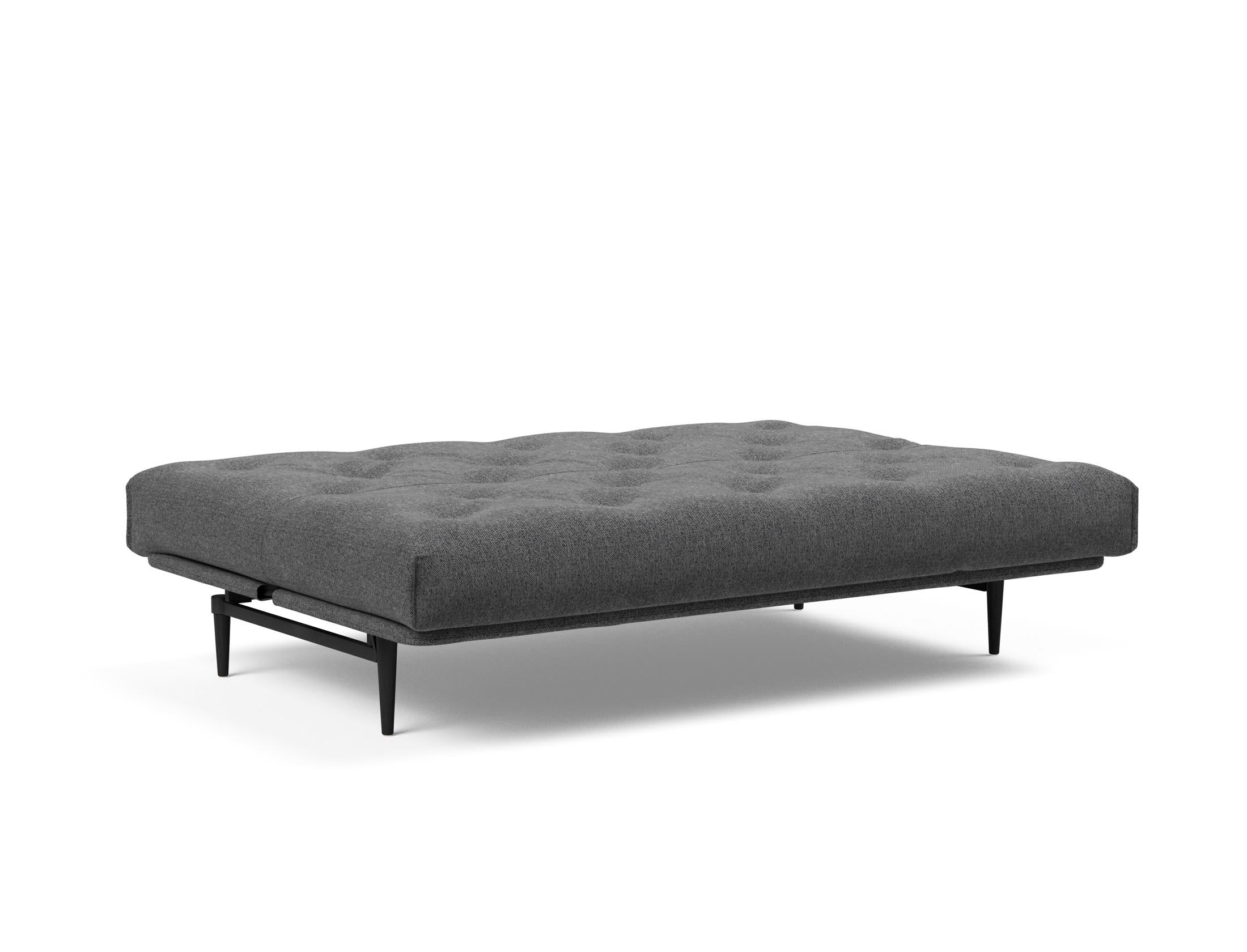Entdecken Sie das Colpus Bettsofa 140 in Nordic Eiche schwarz – stilvolles Design trifft auf multifunktionalen Komfort für Ihr Zuhause.