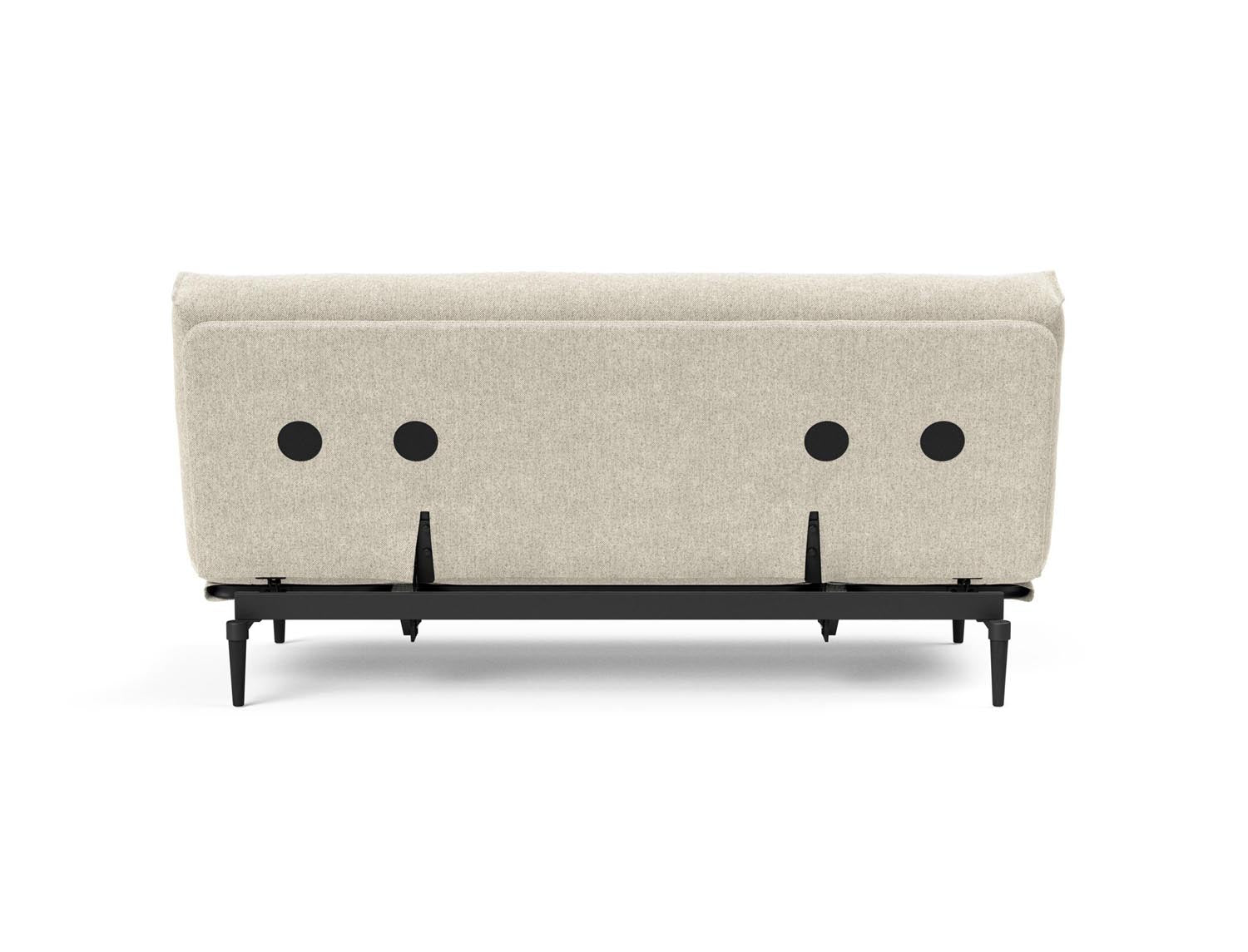 Entdecken Sie das Colpus Bettsofa 140 in Nordic Eiche schwarz – stilvolles Design trifft auf multifunktionalen Komfort für Ihr Zuhause.