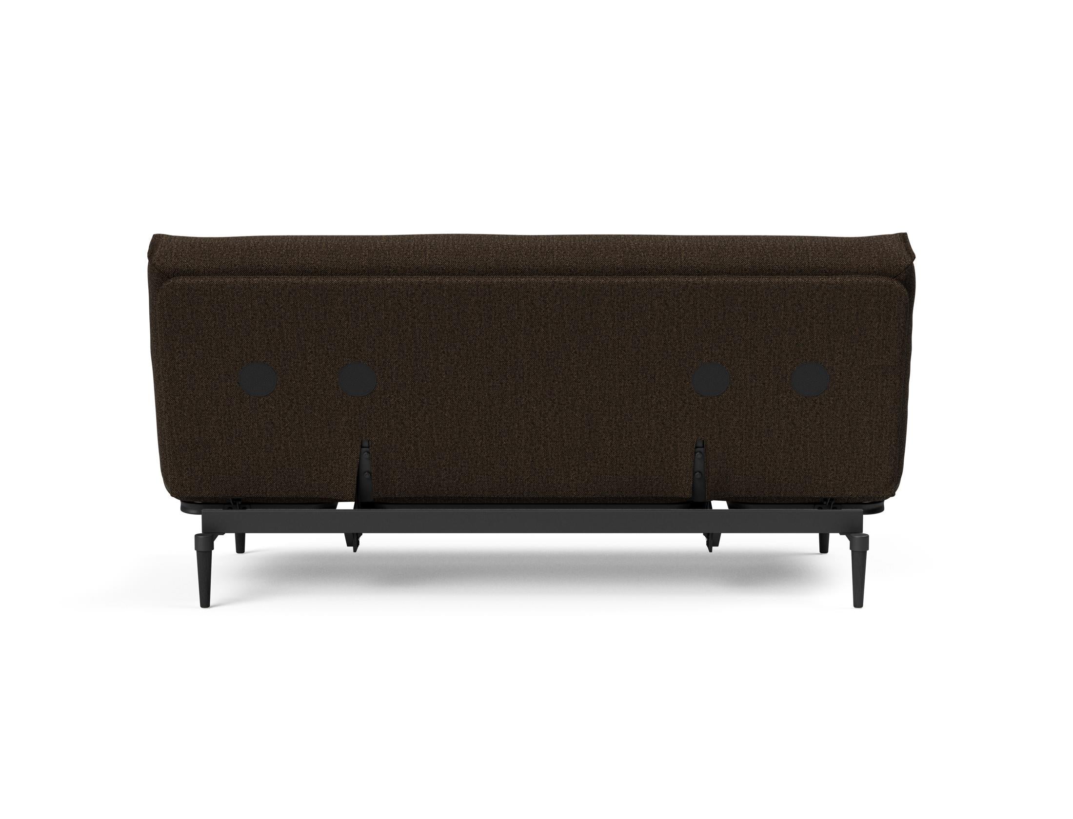 Entdecken Sie das Colpus Bettsofa 140 in Nordic Eiche schwarz von Innovation Living – perfekter Komfort und modernes Design für Ihr Zuhause.