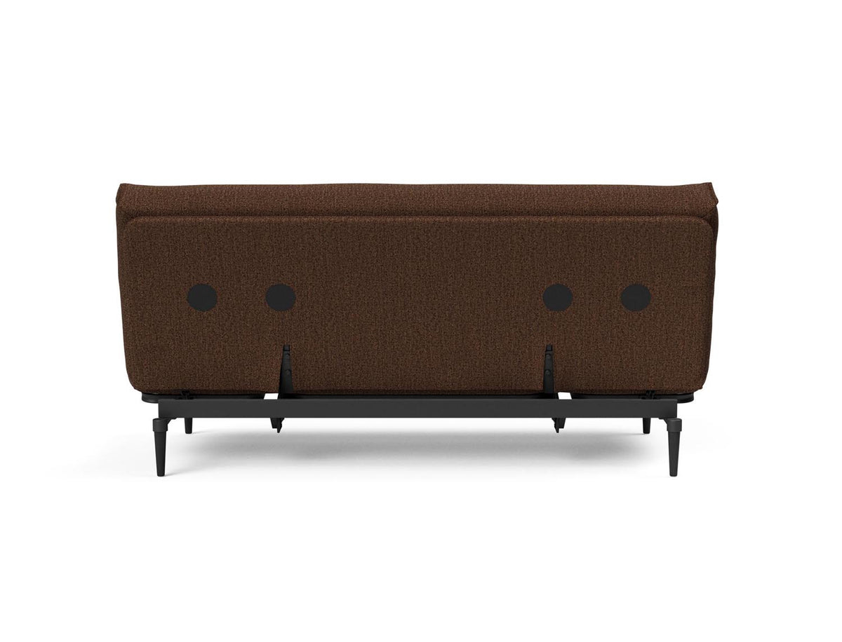 Colpus Bettsofa 140 Nordic Eiche schwarz Soft Spring in 359 Taura Cappuccino präsentiert im Onlineshop von KAQTU Design AG. Bettsofa ist von Innovation Living