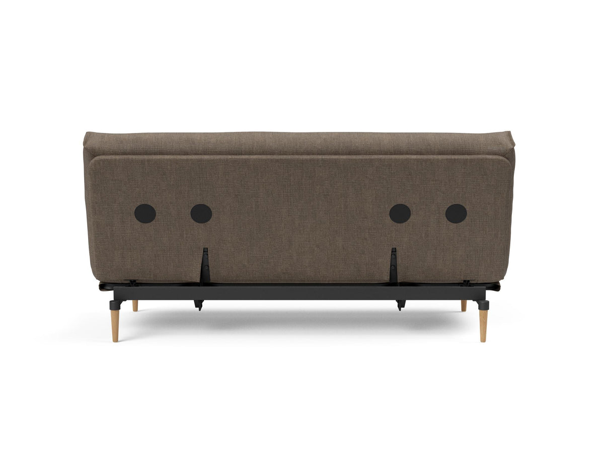Colpus Bettsofa 140 Nordic mit Gestellbezug Soft Spring in 411 Esina Cedar Brown präsentiert im Onlineshop von KAQTU Design AG. Bettsofa ist von Innovation Living