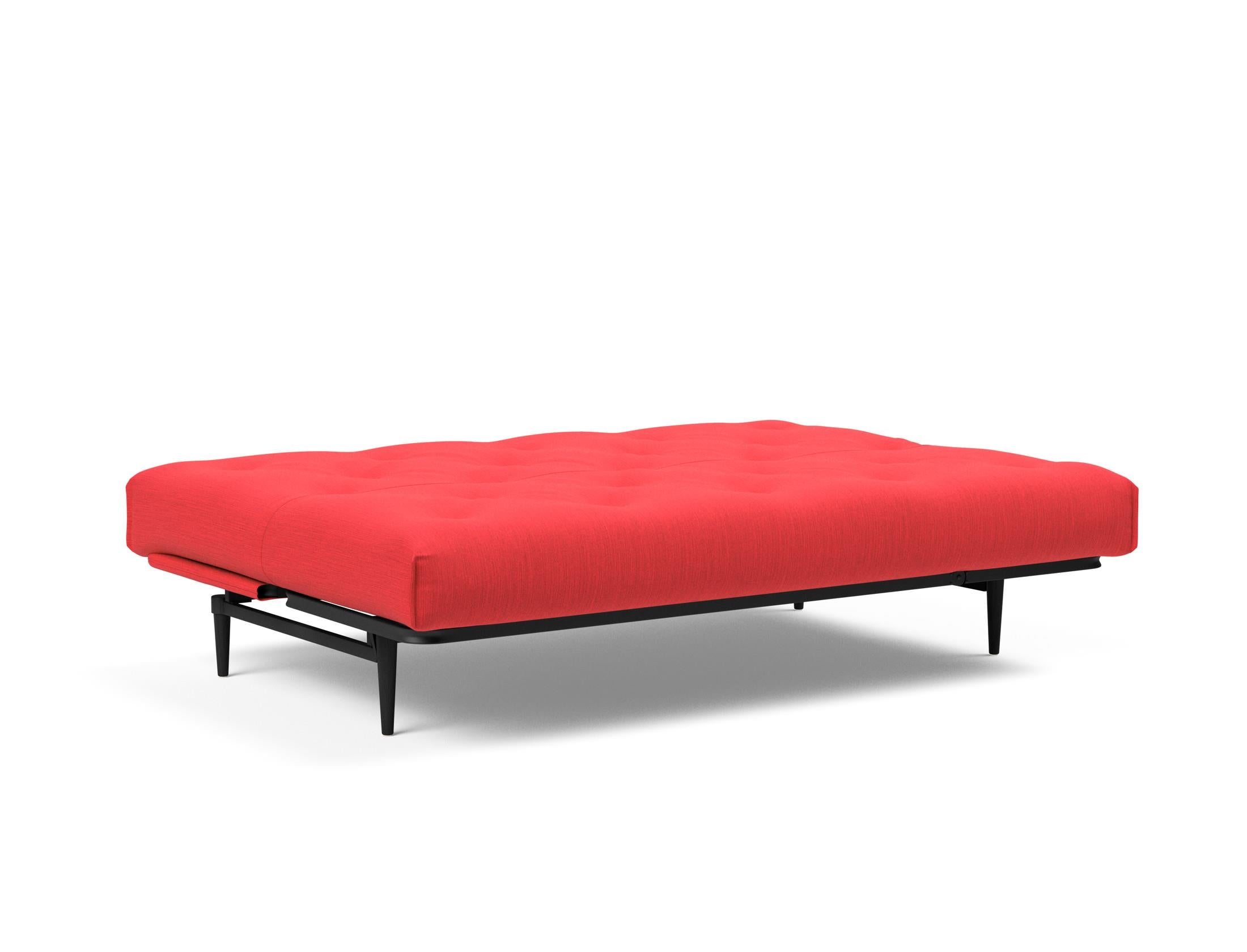 Entdecken Sie das Colpus Bettsofa 140 in Nordic Eiche schwarz von Innovation Living – modernes Design, hohe Funktionalität und individuellen Schlafkomfort.