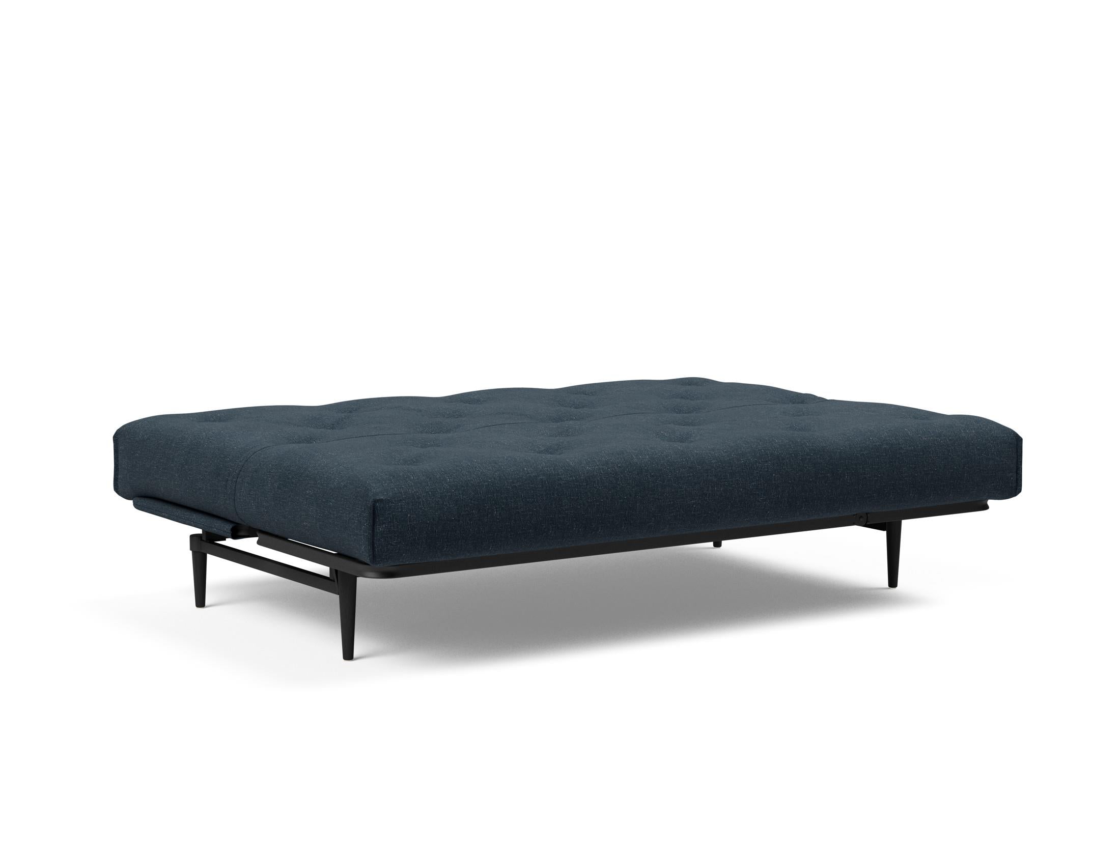 Entdecken Sie das Colpus Bettsofa 140 in Nordic Eiche schwarz von Innovation Living – modernes Design, hohe Funktionalität und individuellen Schlafkomfort.
