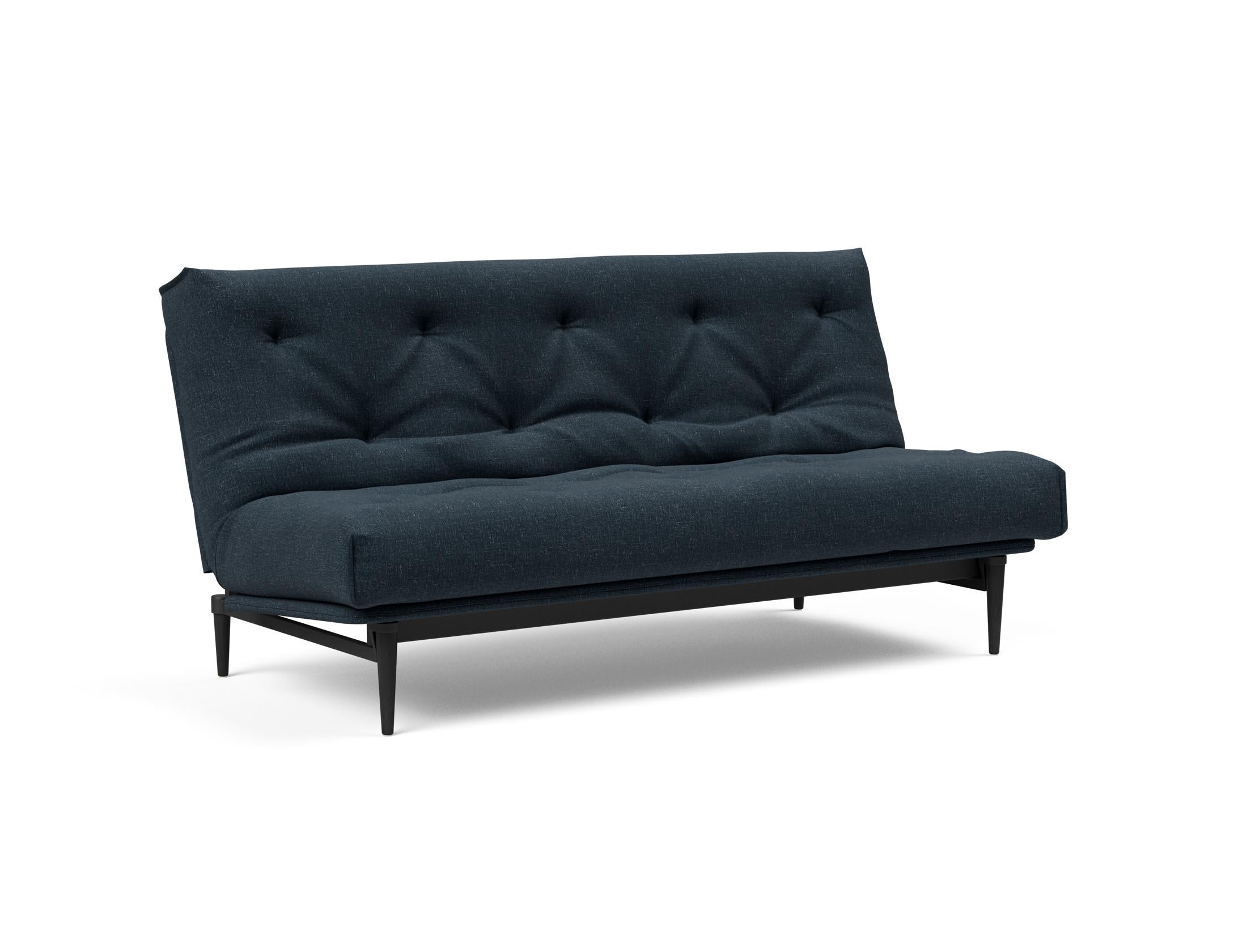 Entdecken Sie das Colpus Bettsofa 140 in Nordic Eiche schwarz – stilvolles Design trifft auf multifunktionalen Komfort für Ihr Zuhause.