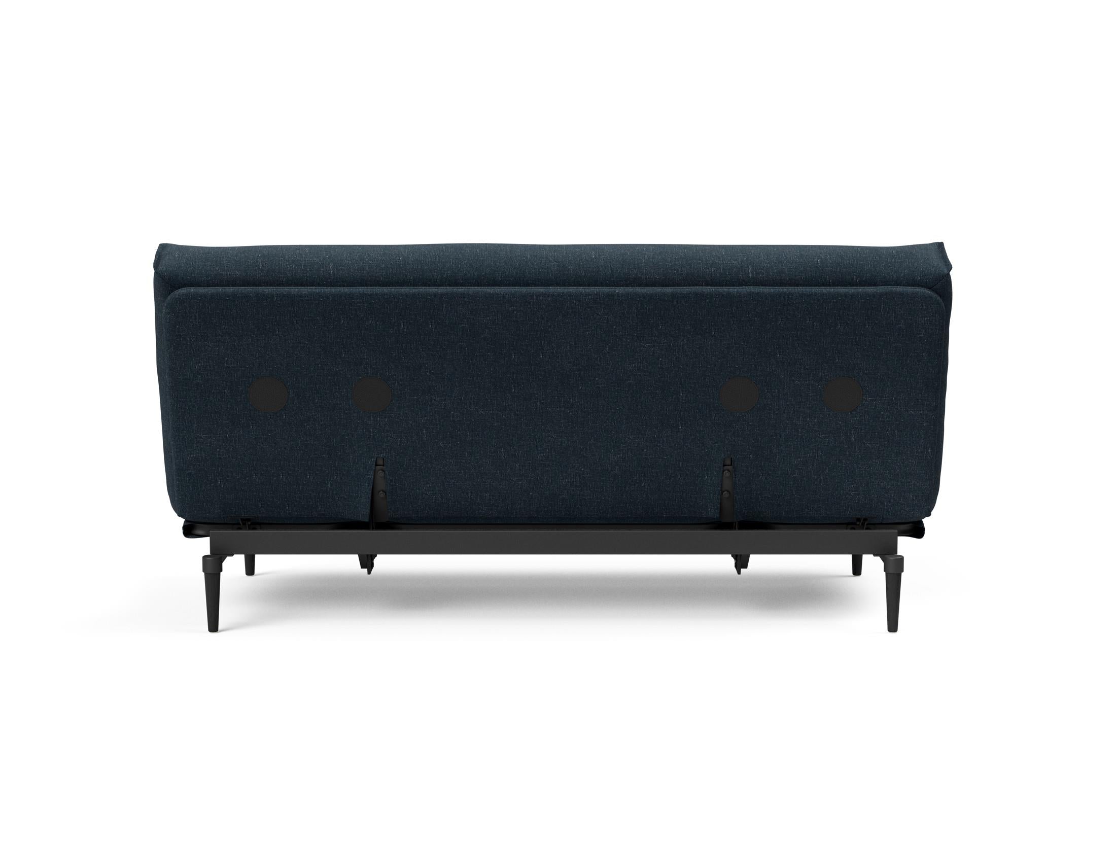 Entdecken Sie das Colpus Bettsofa 140 in Nordic Eiche schwarz – stilvolles Design trifft auf multifunktionalen Komfort für Ihr Zuhause.