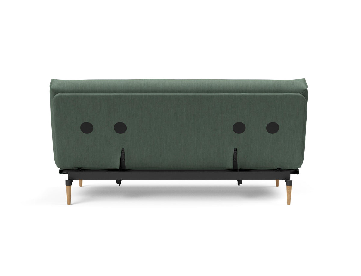 Colpus Bettsofa 140 Nordic mit Gestellbezug Soft Spring in 518 Elegance Green präsentiert im Onlineshop von KAQTU Design AG. Bettsofa ist von Innovation Living