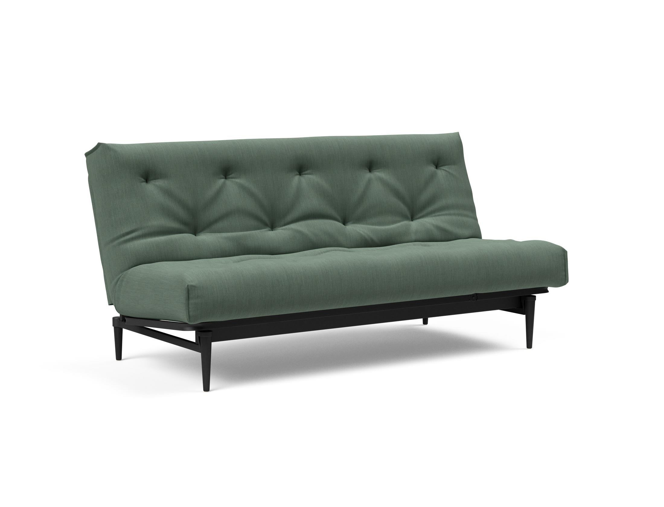 Entdecken Sie das Colpus Bettsofa 140 in Nordic Eiche schwarz von Innovation Living – perfekter Komfort und modernes Design für Ihr Zuhause.