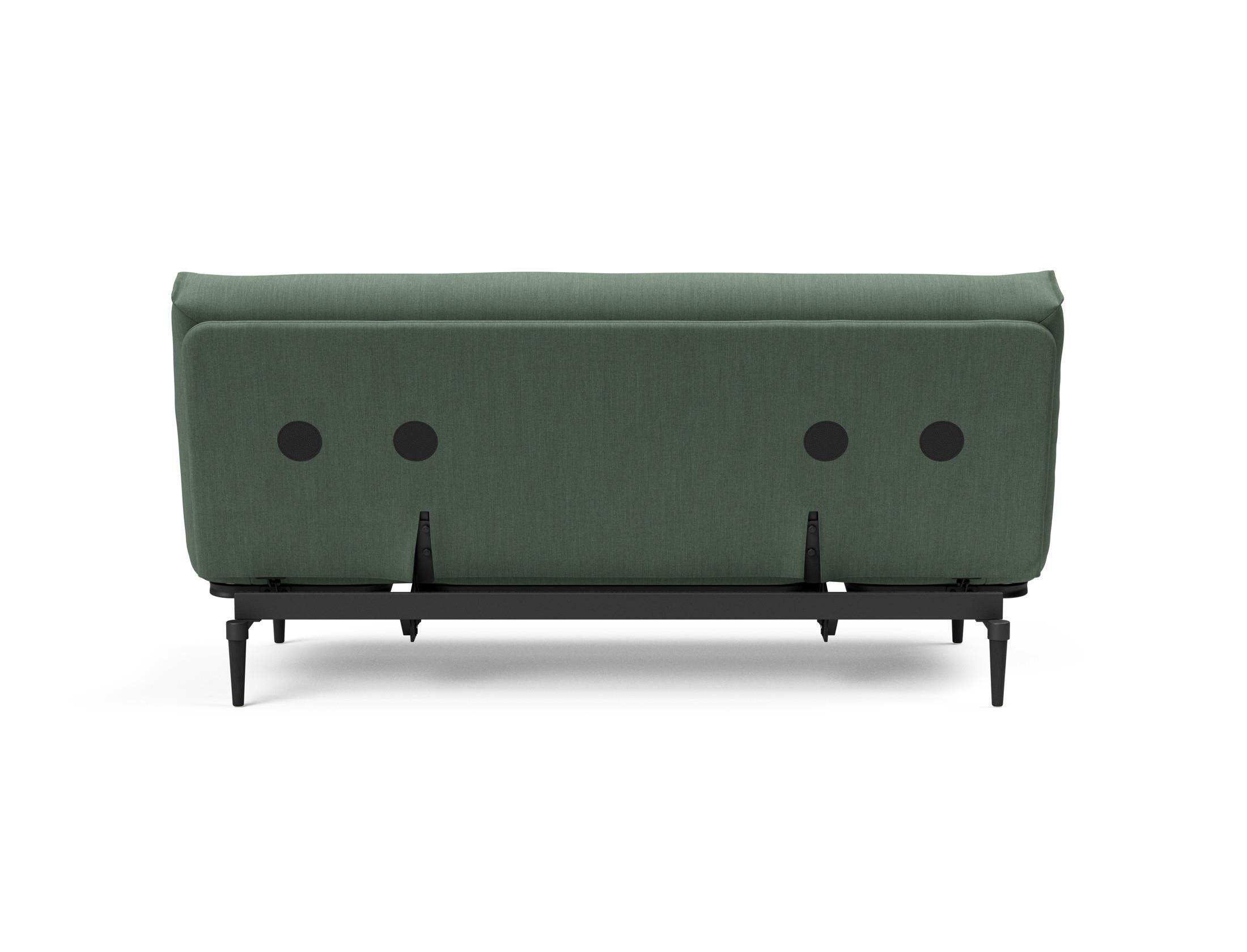 Entdecken Sie das Colpus Bettsofa 140 in Nordic Eiche schwarz von Innovation Living – perfekter Komfort und modernes Design für Ihr Zuhause.