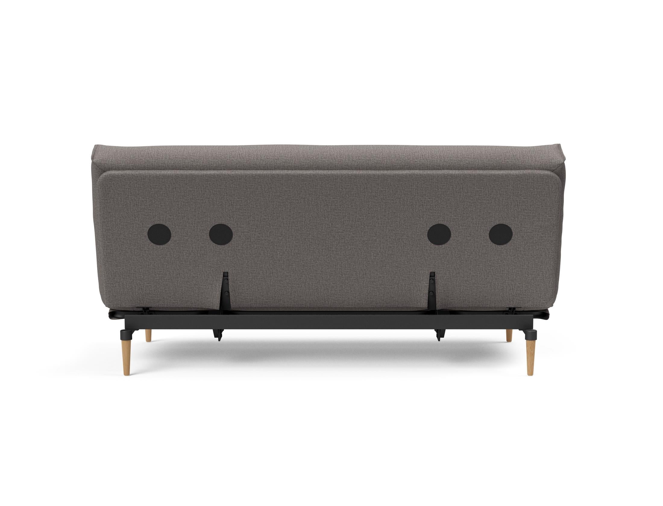 Erleben Sie das Colpus Bettsofa 140 Nordic: Stilvolles Möbelstück mit Soft Spring Matratze und praktischem, abnehmbarem Bezug für höchsten Komfort.