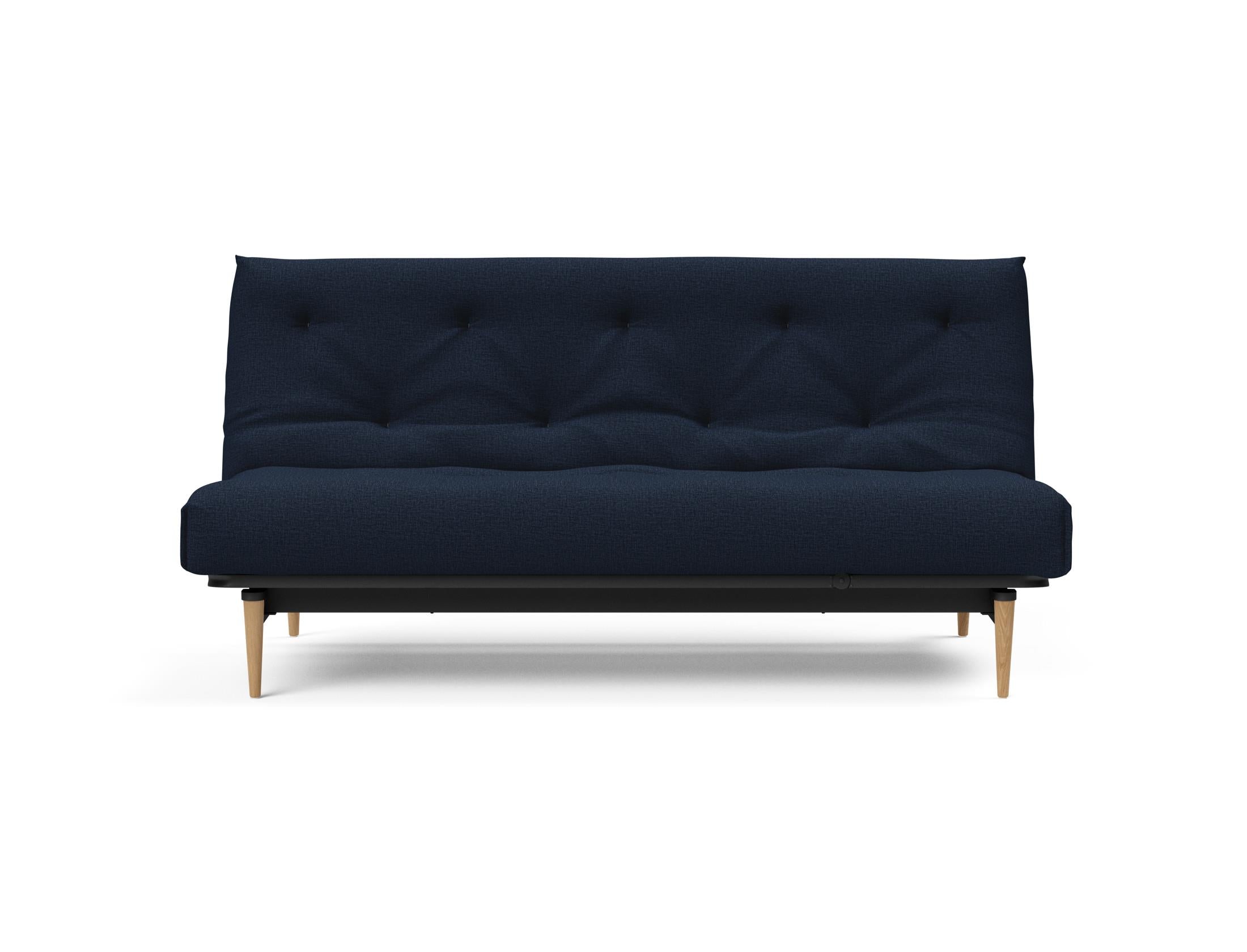 Modernes Bettsofa Colpus 140 Nordic Soft Spring von Innovation Living, ideal für kompakte Wohnräume und als komfortable Schlaflösung.