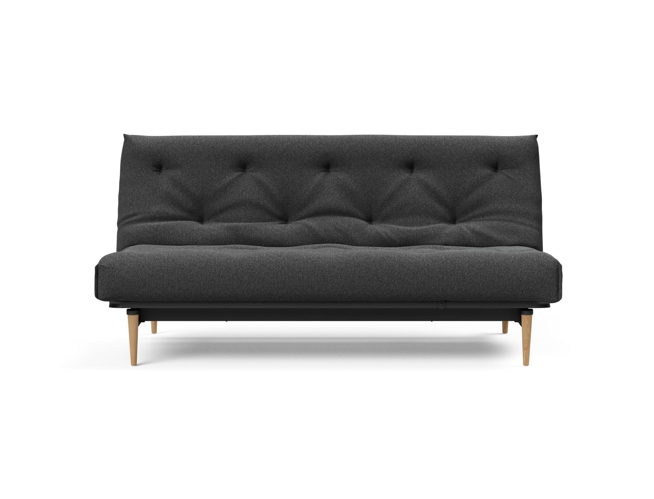 Stylisches Colpus Bettsofa 140 Nordic Soft Spring von Innovation Living, perfekt für kleine Räume und bietet hohen Schlafkomfort.