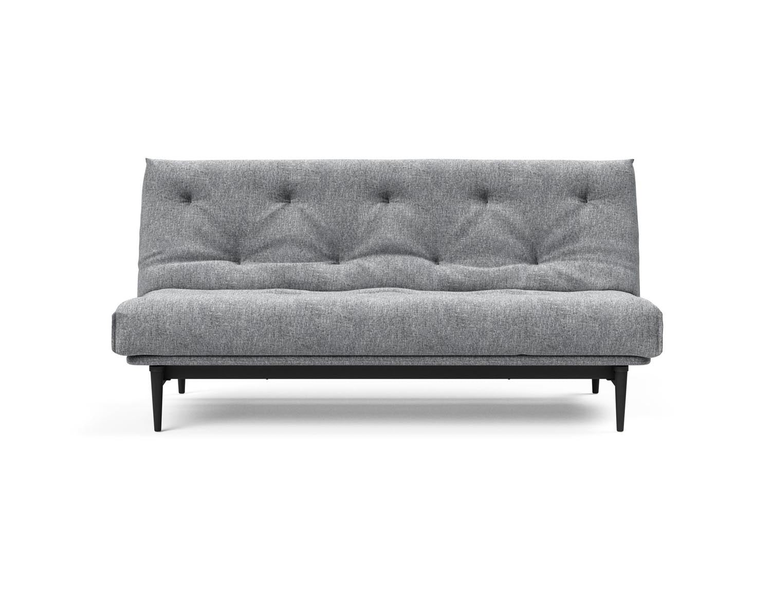 Entdecken Sie das Colpus Bettsofa 140 Nordic Eiche schwarz mit Soft Spring Bezug von Innovation Living – stilvoll, komfortabel und ideal für kompaktes Wohnen.