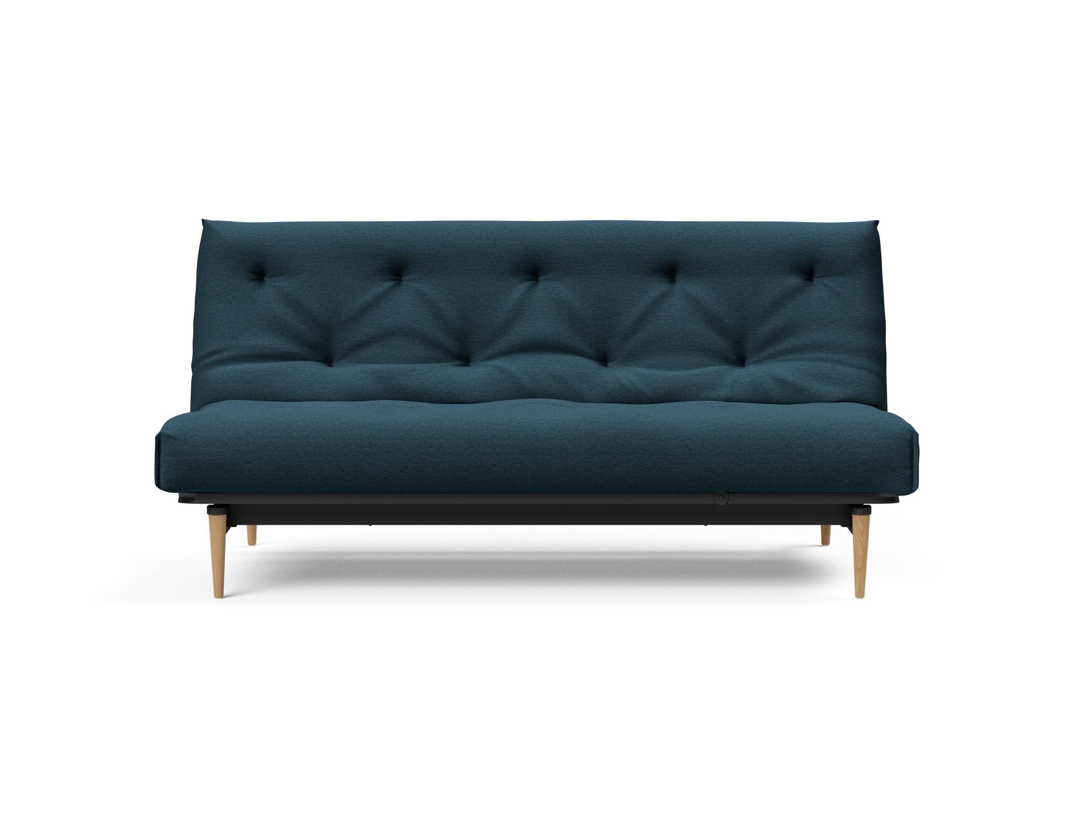 Elegantes Colpus Bettsofa 140 Nordic Soft Spring von Innovation Living, ideal für stilvolle Wohnräume und entspannte Schlafmomente.