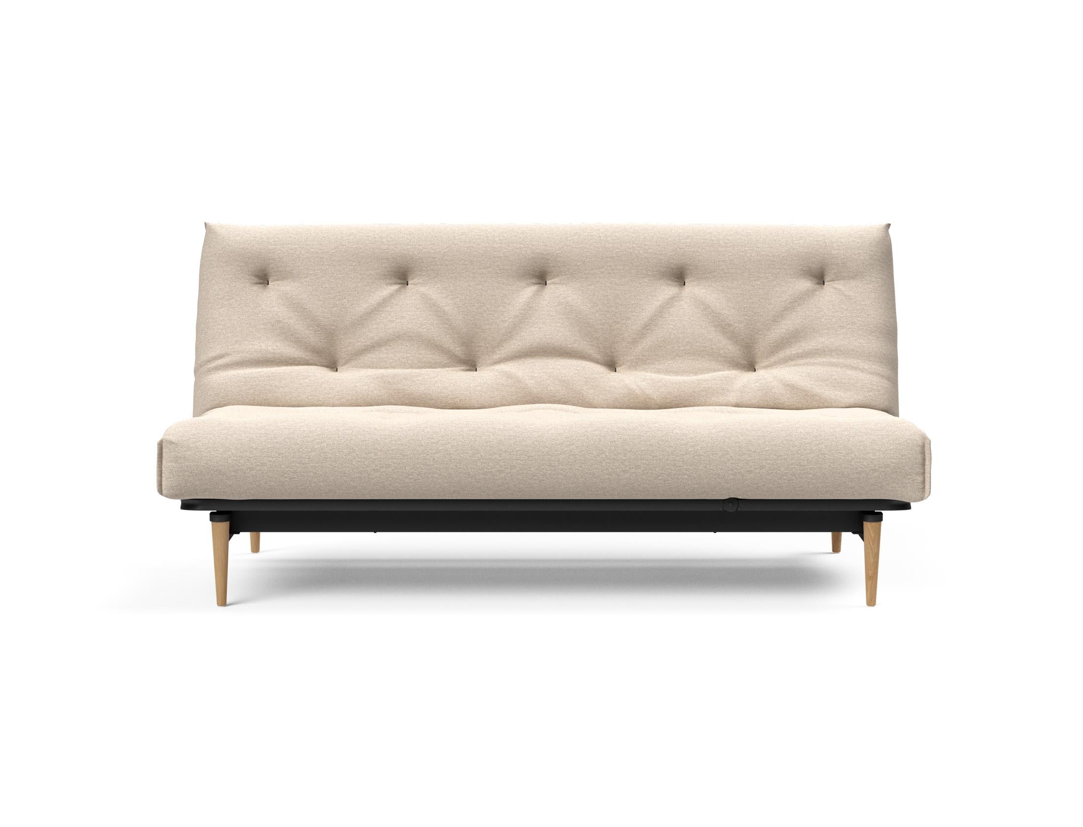 Stylisches Colpus Bettsofa 140 Nordic Soft Spring von Innovation Living, ideal für entspannte Abende und stilvolle Einrichtung.