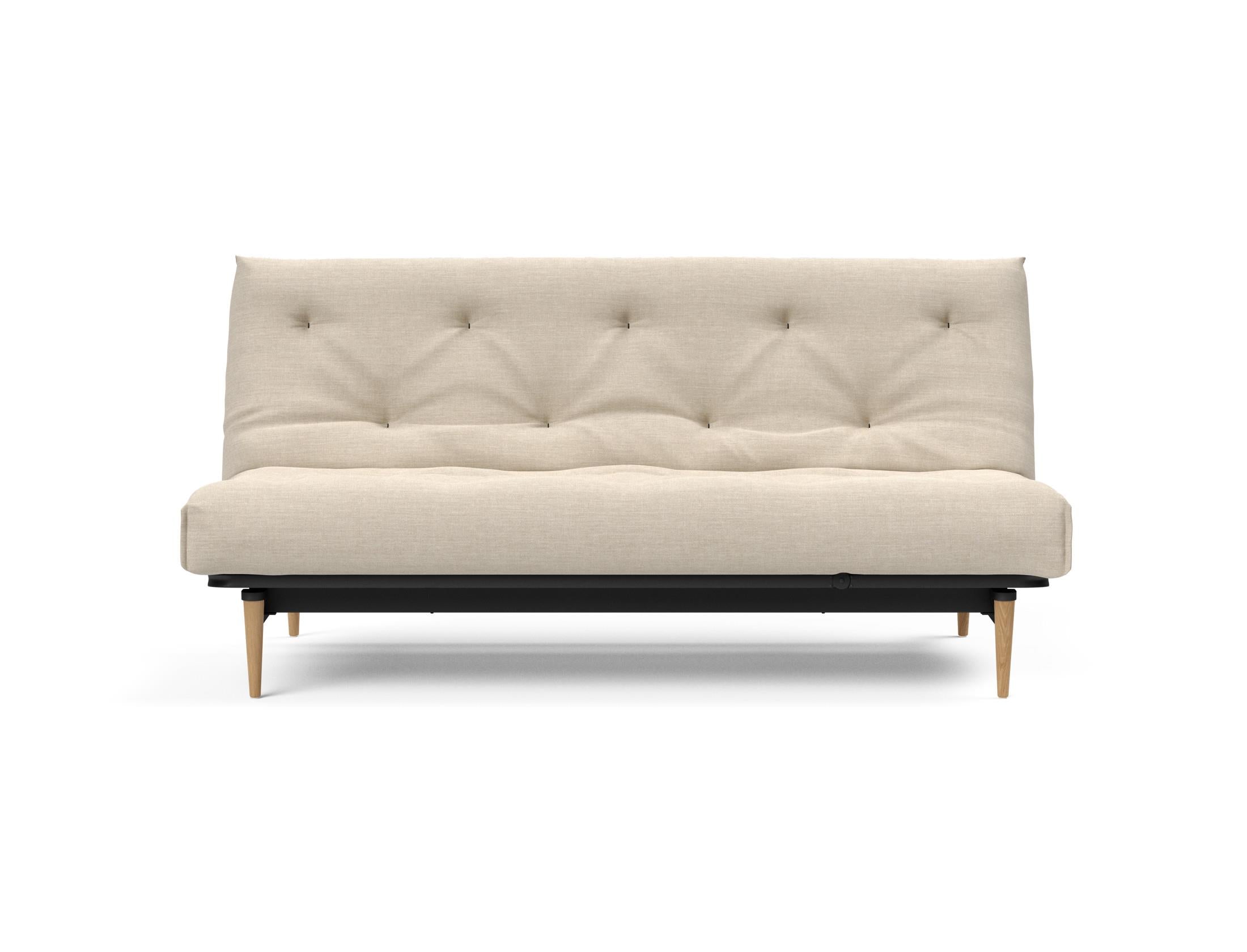 Modernes Colpus Bettsofa 140 Nordic Soft Spring von Innovation Living, perfekt für gemütliche Nächte und elegantes Wohndesign.