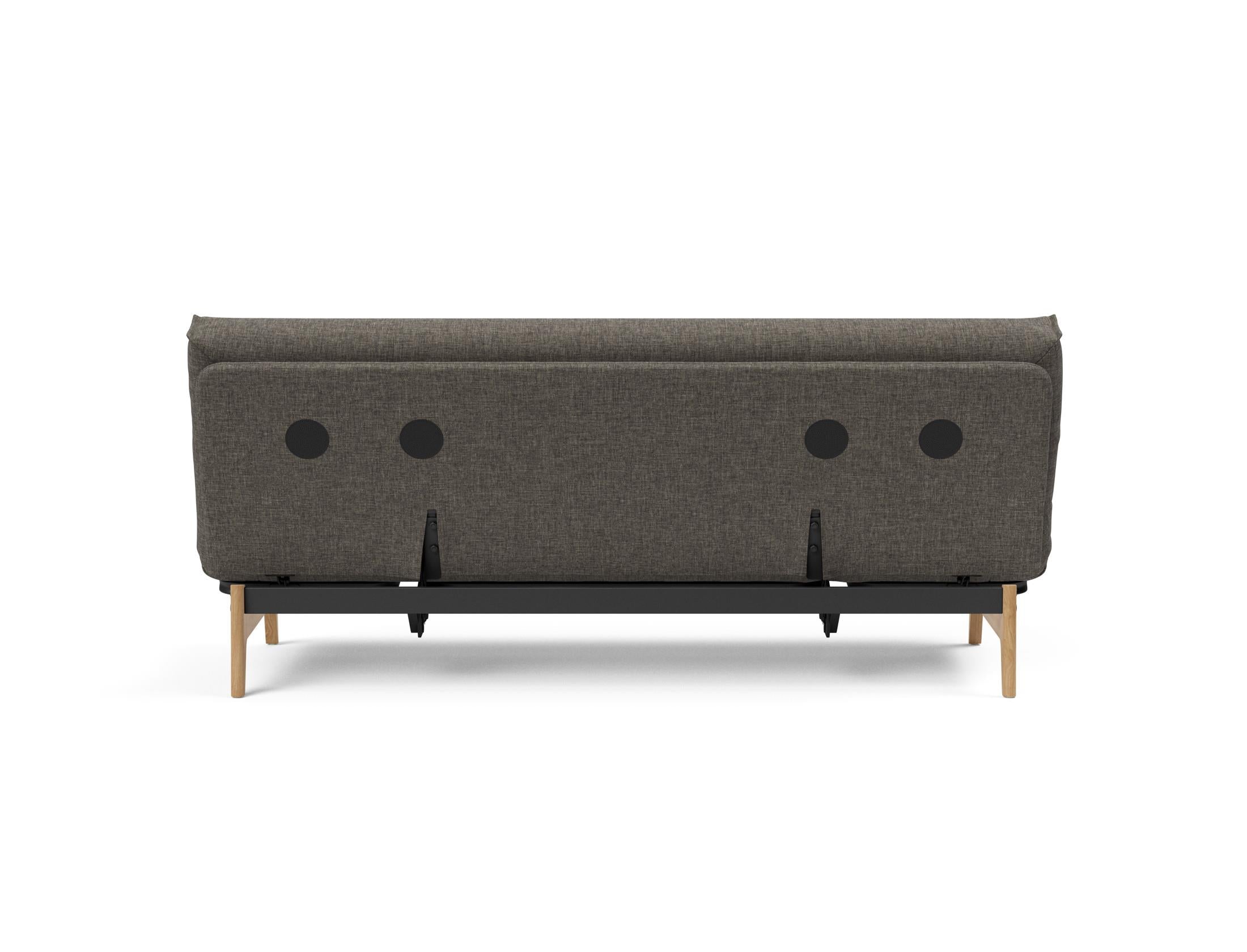 Entdecken Sie das Aslak 120 Bettsofa Nordic Cover Soft Spring von Innovation Living – stilvolles Design trifft auf herausragenden Komfort und Funktionalität.