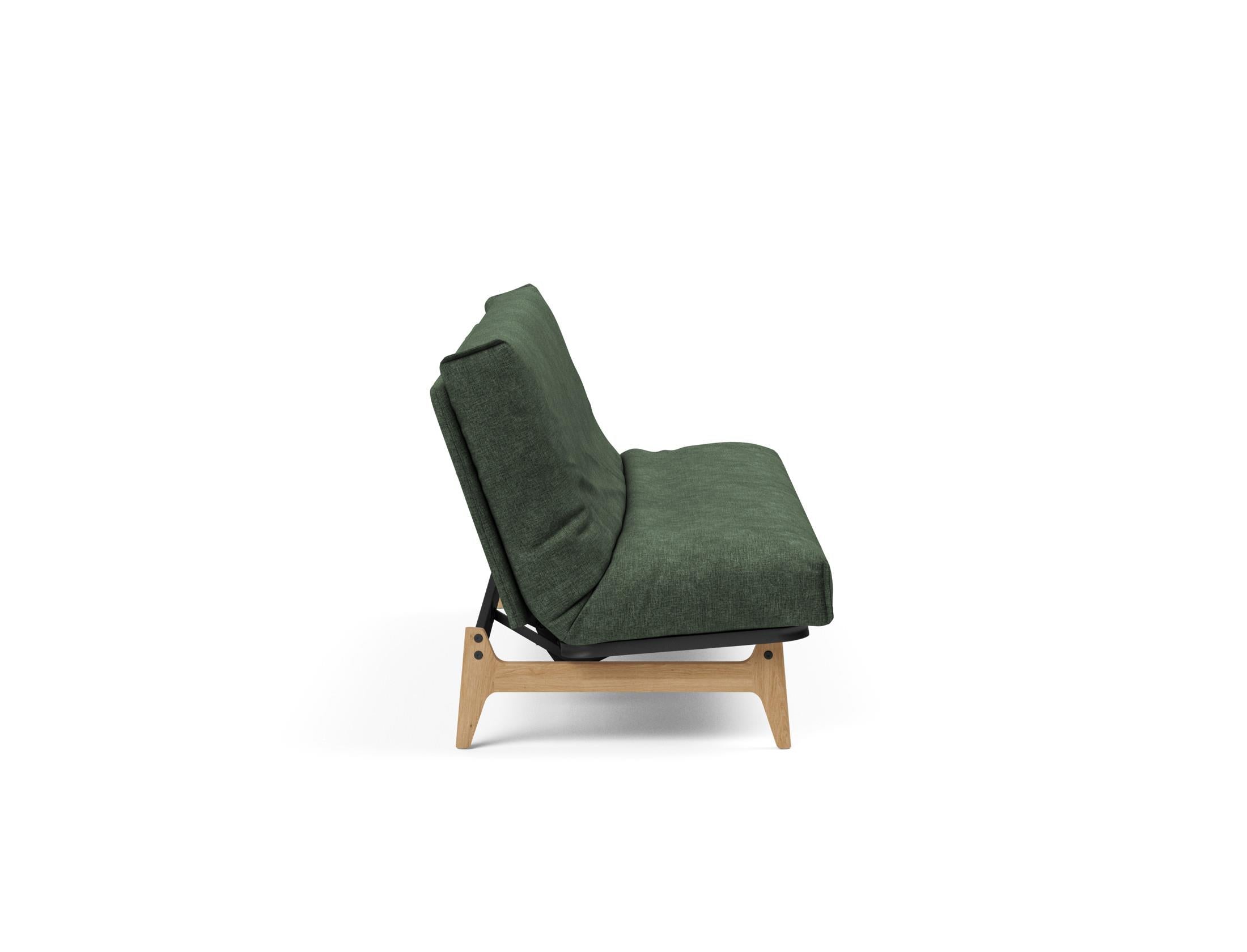 Entdecken Sie das Aslak 120 Bettsofa Nordic Cover Soft Spring von Innovation Living – skandinavisches Design trifft auf höchsten Komfort und Funktionalität.
